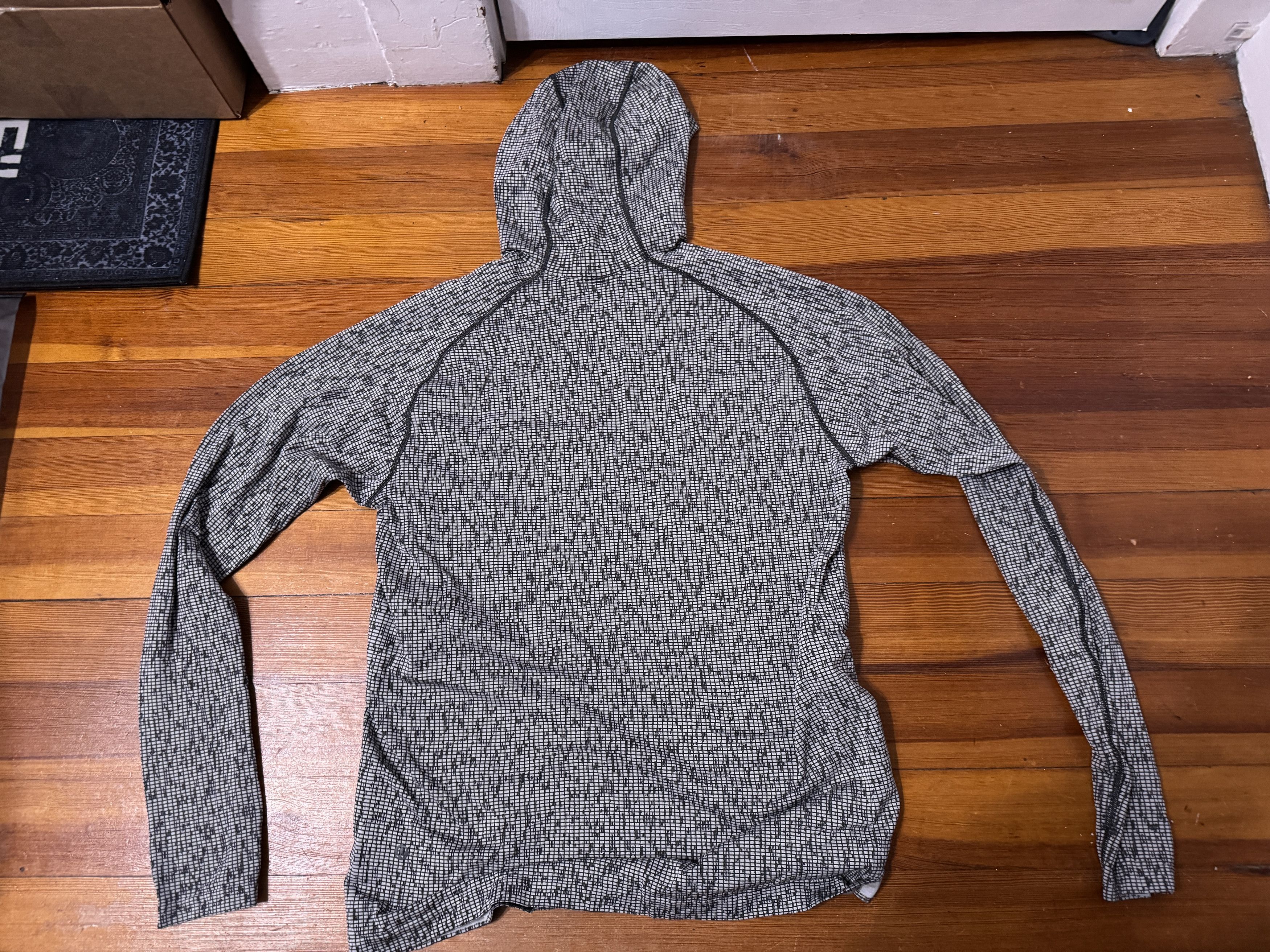 Lululemon Lululemon Metal Vent Tech Hoodie Space Code Graphite Vapor Size US M / EU 48-50 / 2 - 6 Thumbnail