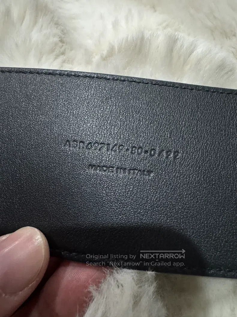 Saint Laurent Paris Saint Laurent Paris size 80 Black Gold Women's Belt Leathe Size ONE SIZE - 6 Thumbnail