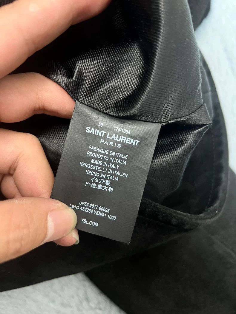 Saint Laurent Paris saint Laurent parisFall/Winter Black Suede L01 Leather Jac Size US M / EU 48-50 / 2 - 5 Thumbnail