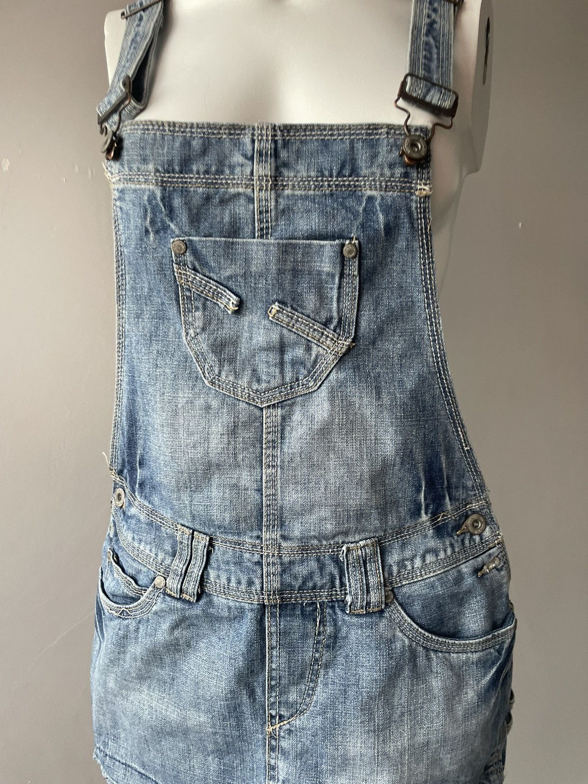Vintage y2k salopet Size 26" / US 2 / IT 38 - 6 Thumbnail
