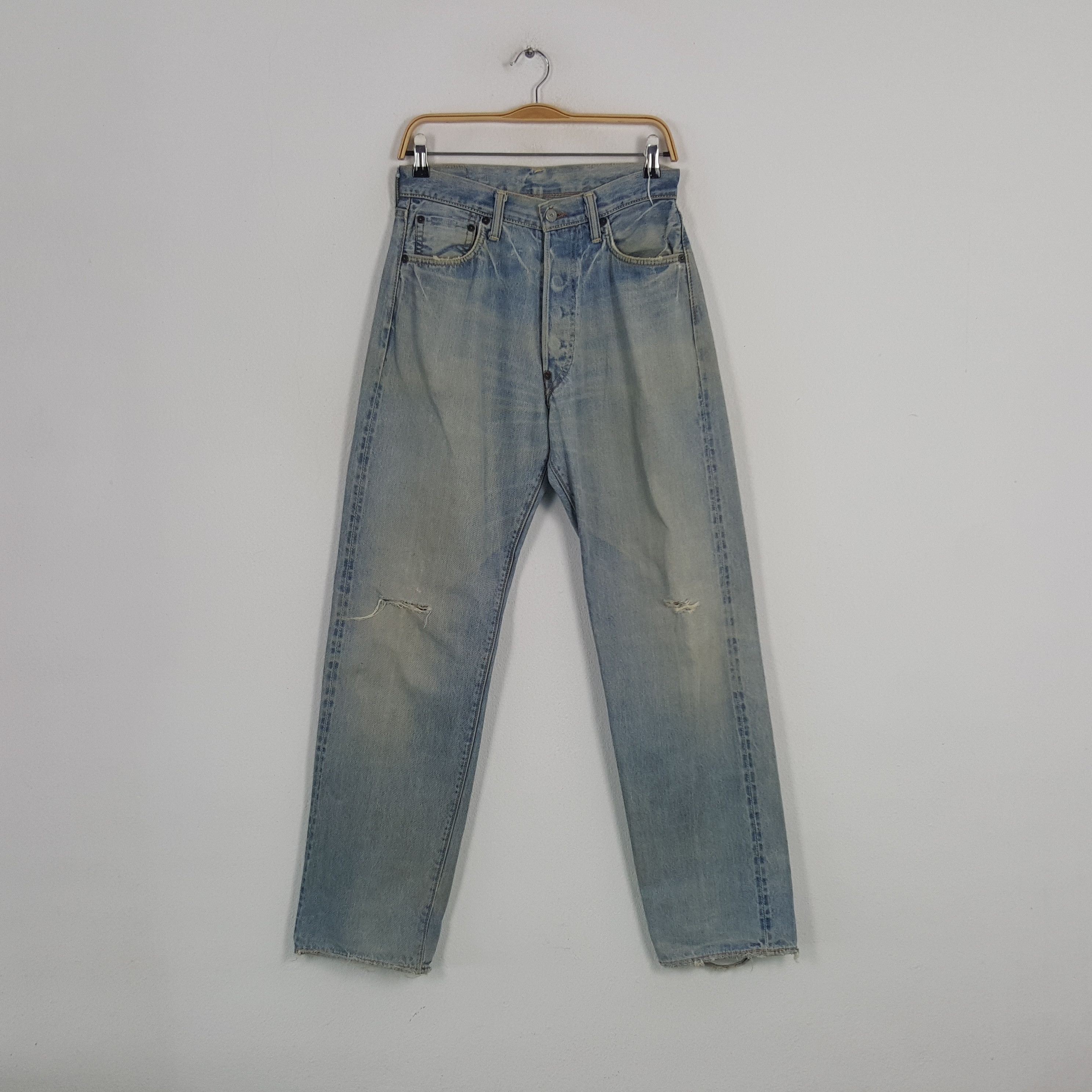 Evisu × Japanese Brand × Vintage Vintage Evisu Japanese Brand Daicock Custom Art Denim Jeans Size US 28 / EU 44 - 4 Thumbnail