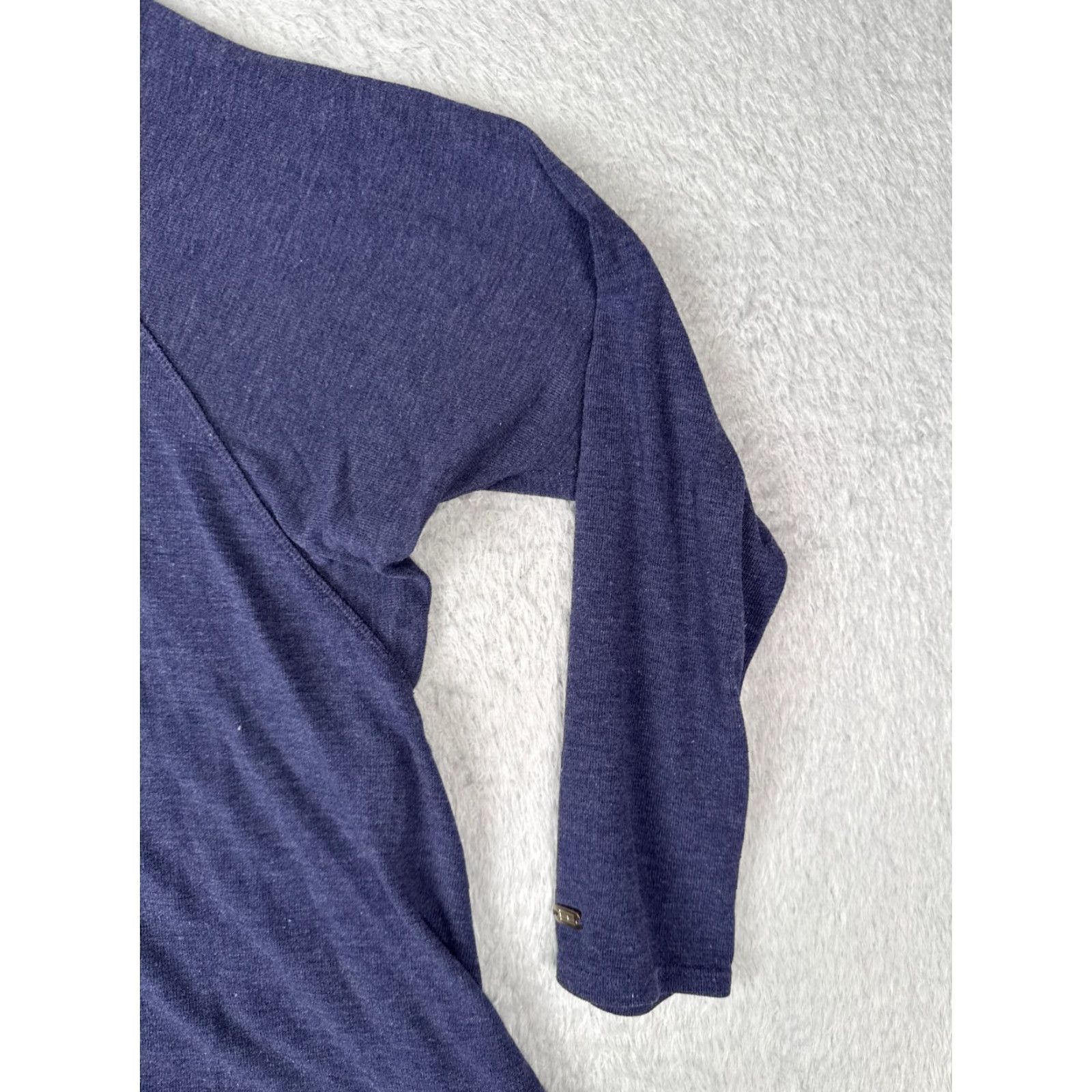 Tommy Hilfiger Tommy Hilfiger Sport Shirt Women XL Blue Long Sleeve Polyester Blend Size XL / US 12-14 / IT 48-50 - 2 Thumbnail