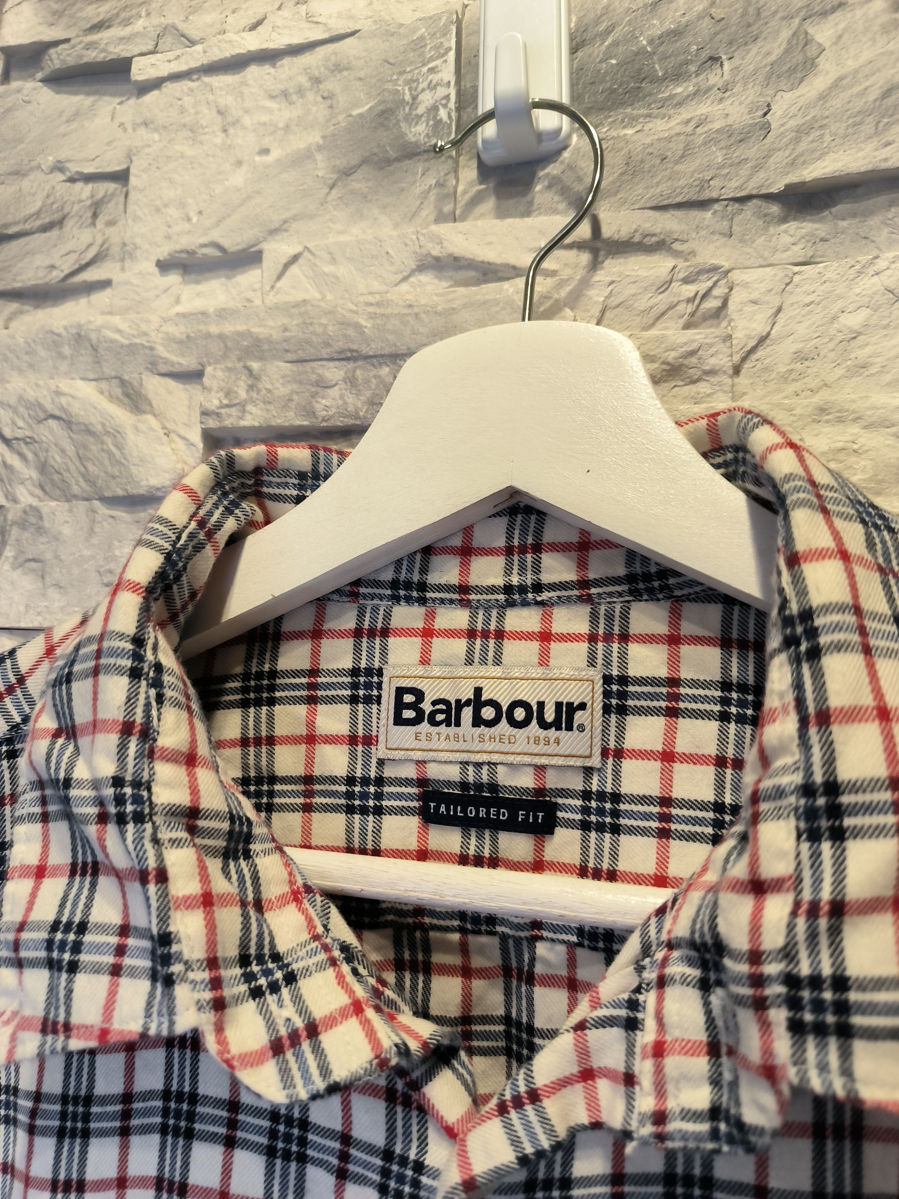 Barbour Barbour Checked Shirt Button-Up Long Sleeve Logo Size US L / EU 52-54 / 3 - 4 Thumbnail