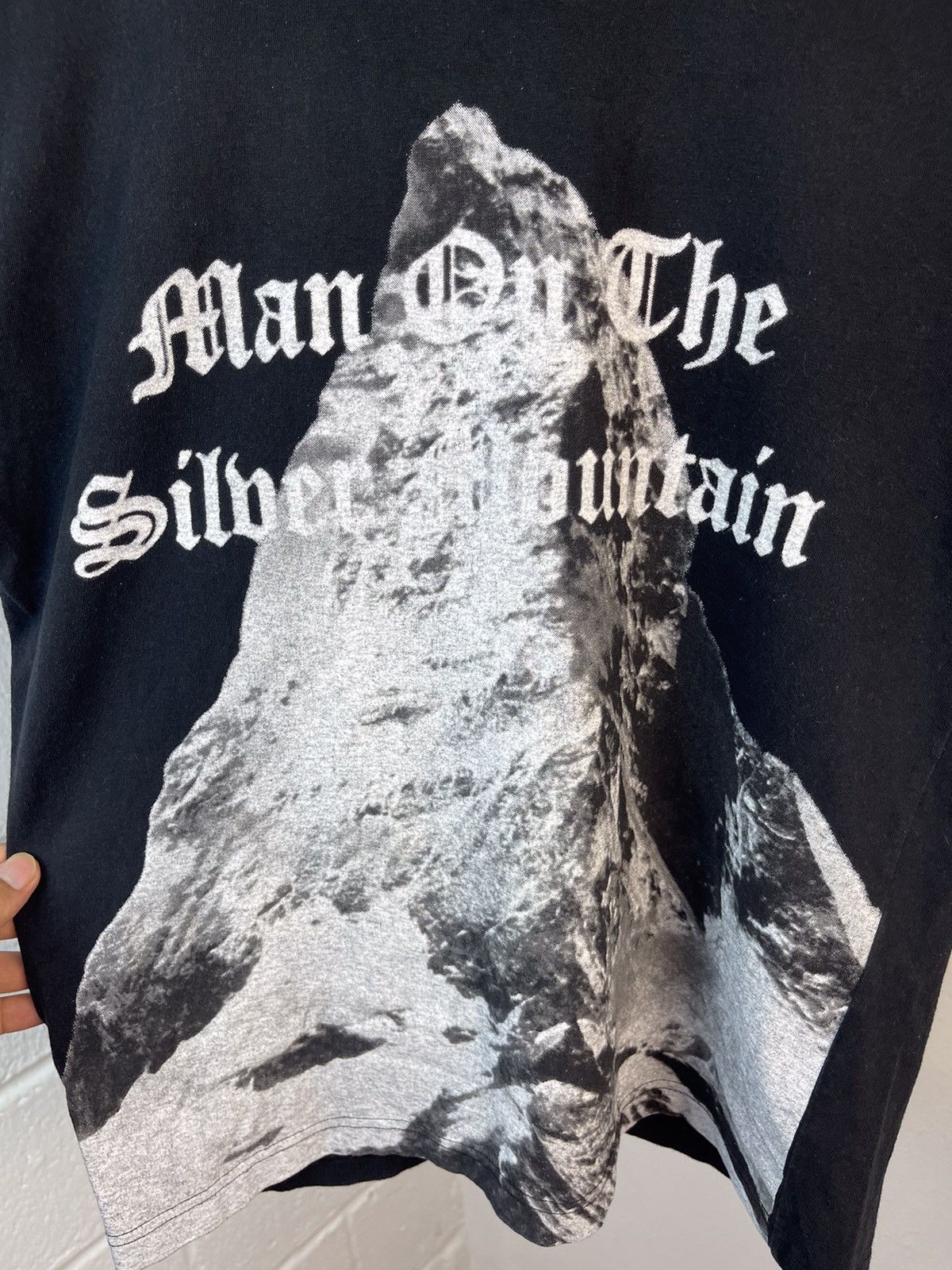 Comme des Garcons Homme Plus × Junya Watanabe × Rei Kawakubo F/W 2004 Junya Watanabe Man On The Silver Mountain Tee Size US M / EU 48-50 / 2 - 5 Thumbnail
