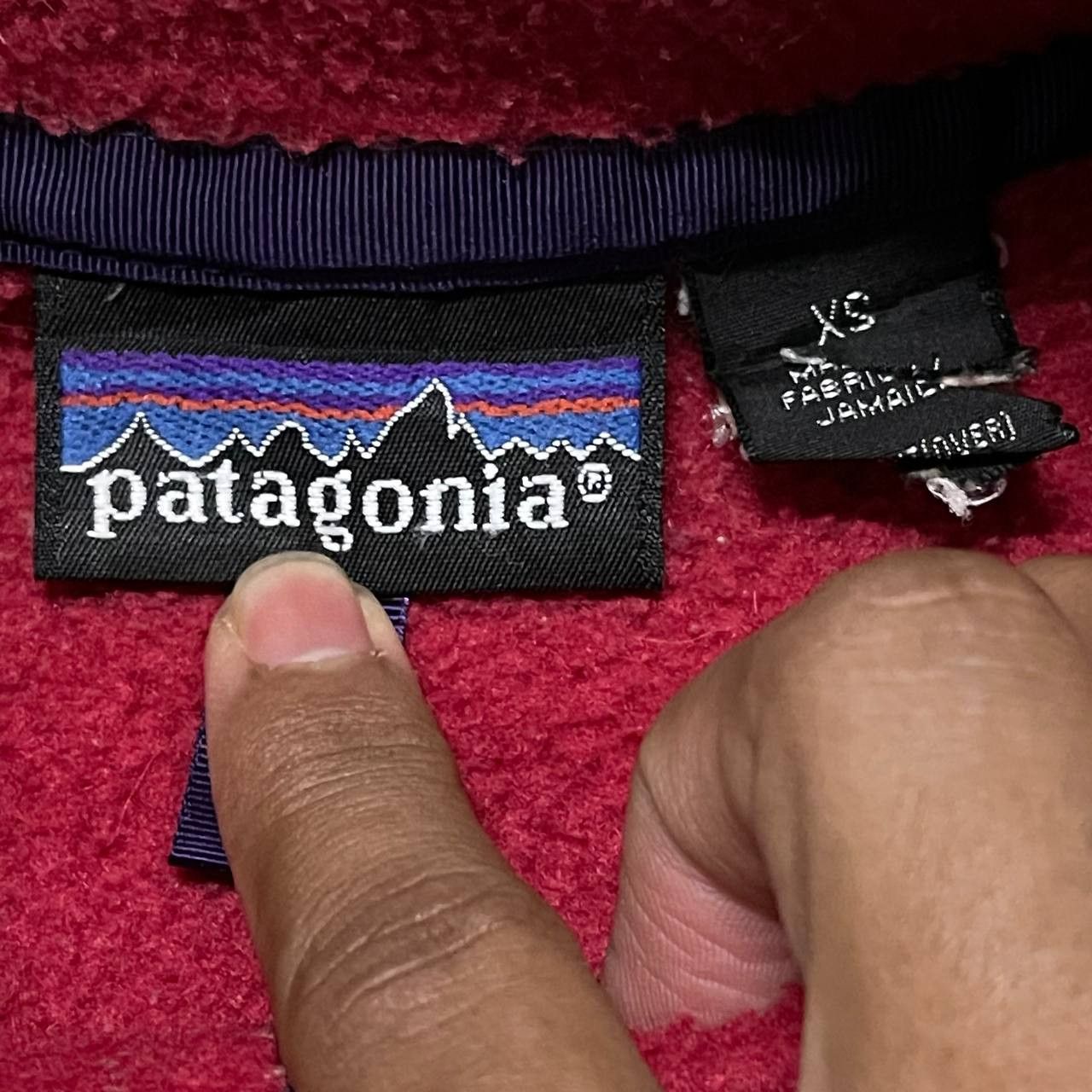 Patagonia Vintage Patagonia Fleece Single Pocket Pullover Size US XS / EU 42 / 0 - 6 Thumbnail