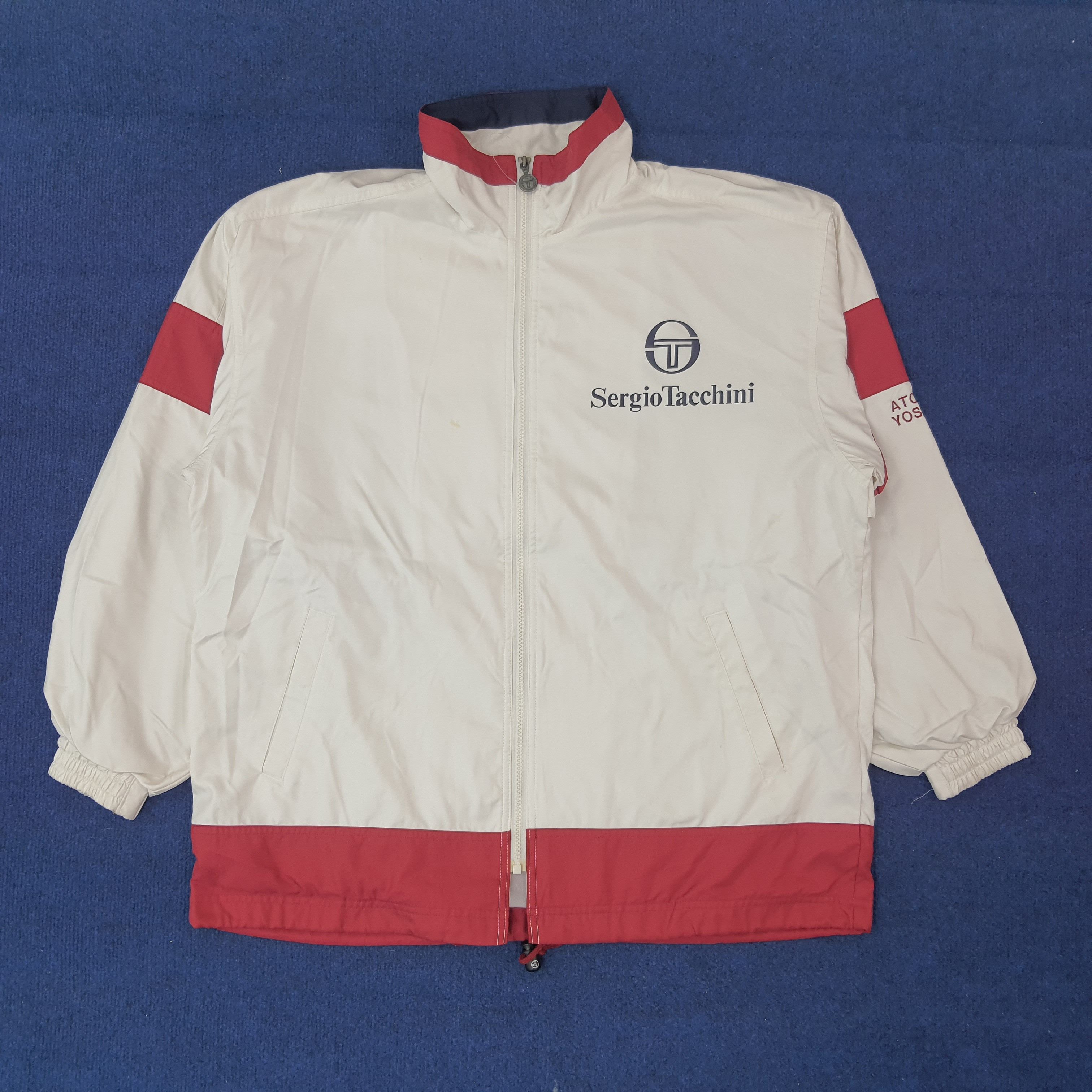 Sergio Tacchini Vintage Sergio Tacchini All Wako 1996 Zipper Jacket C224N10 Size US L / EU 52-54 / 3 - 1 Thumbnail