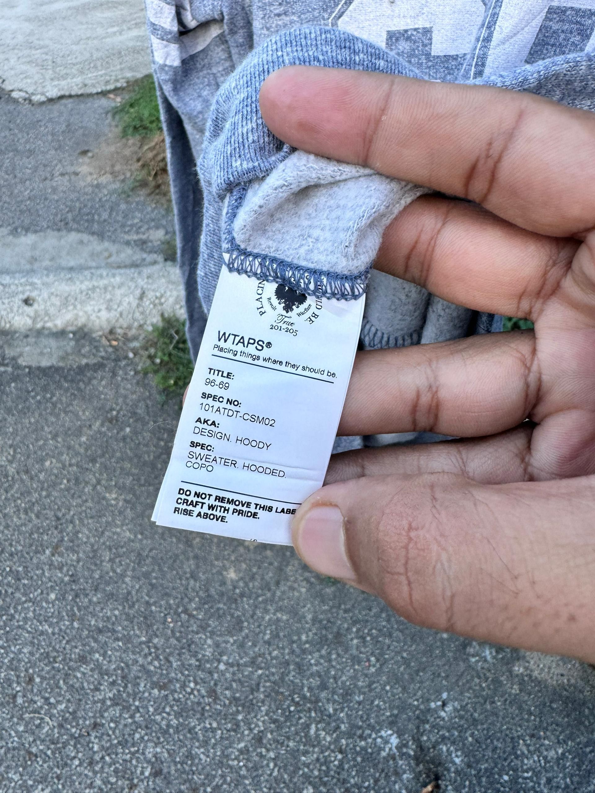 Wtaps Wtaps Mike 69 Hoodie Size US M / EU 48-50 / 2 - 6 Thumbnail