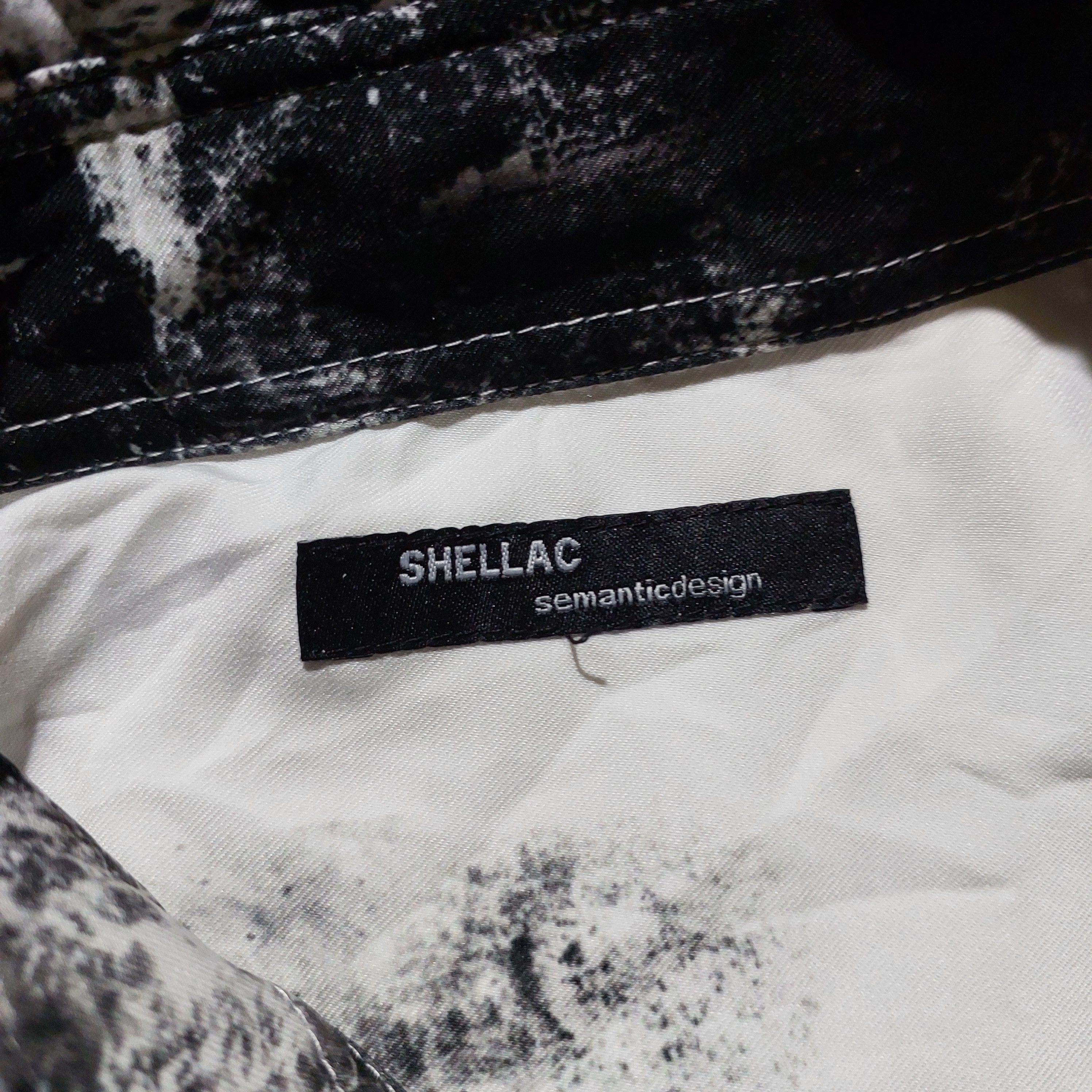Shellac Shellac x Semantic Design monochrome long sleeve shirt Size US L / EU 52-54 / 3 - 11 Thumbnail