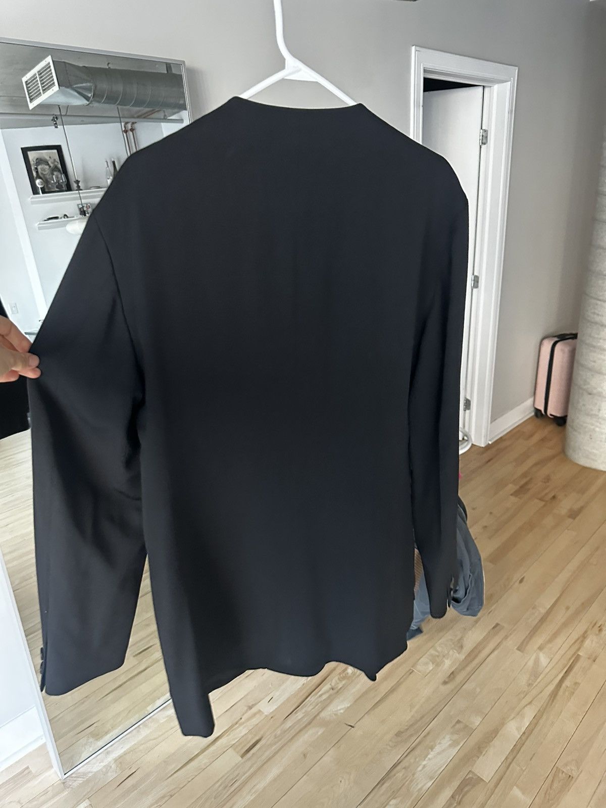 Yohji Yamamoto Yohji Yamamoto Pour Homme AW18 Dog Embroidery Jacket Size US XL / EU 56 / 4 - 4 Thumbnail