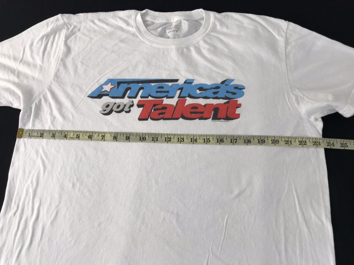 Vintage American Got Talent Perfomer Show Printed Tee Size US XL / EU 56 / 4 - 6 Thumbnail