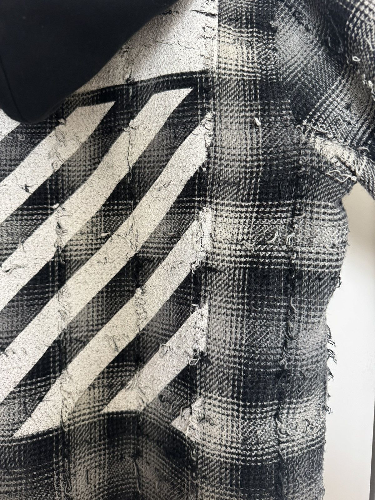 Off-White Off White Hooded Flannel (Size Small) Size US S / EU 44-46 / 1 - 3 Thumbnail