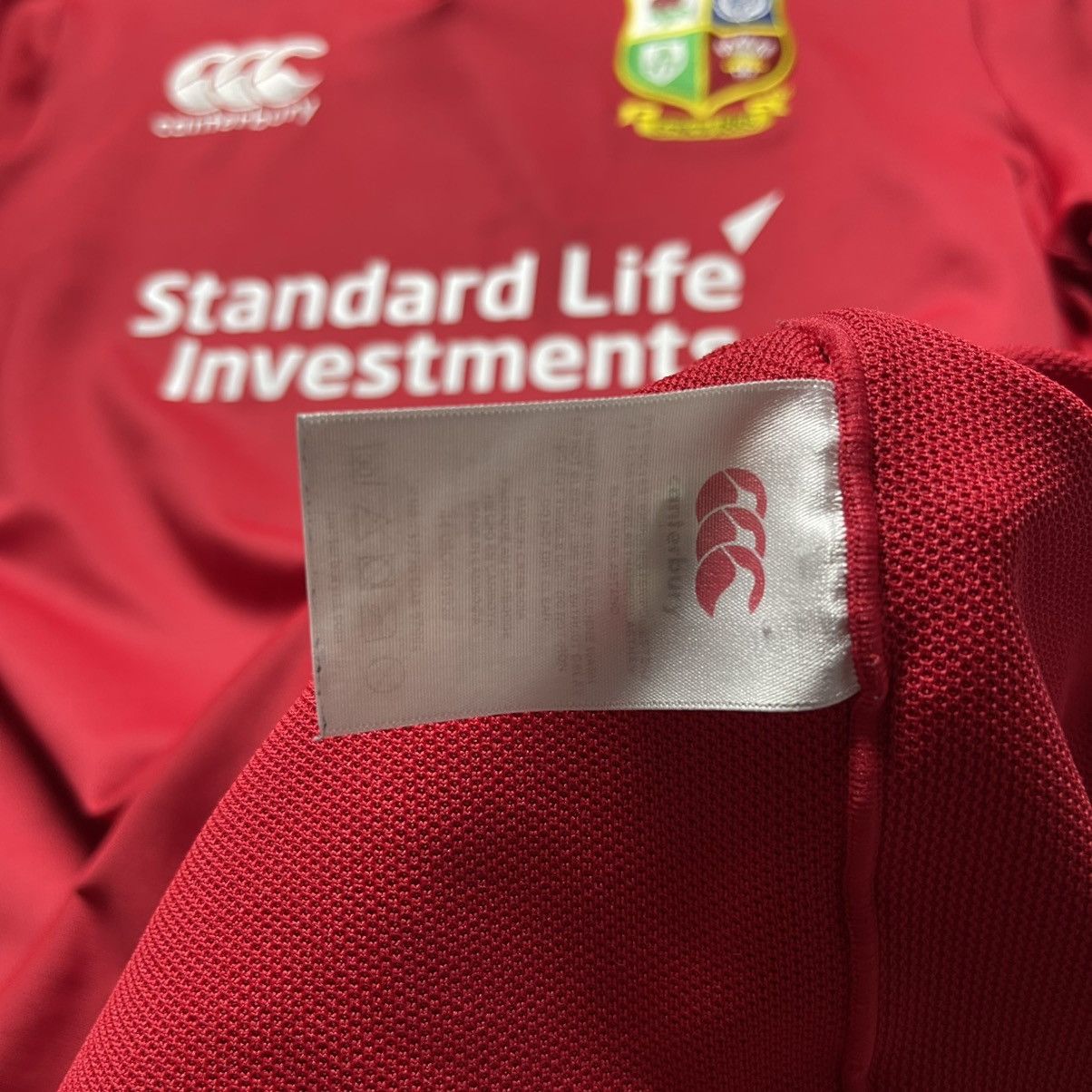 Canterbury of New Zealand BRITISH AND IRISH LIONS CANTERBURY 2017 RUGBY SHIRT JERSEY Size US XL / EU 56 / 4 - 13 Thumbnail