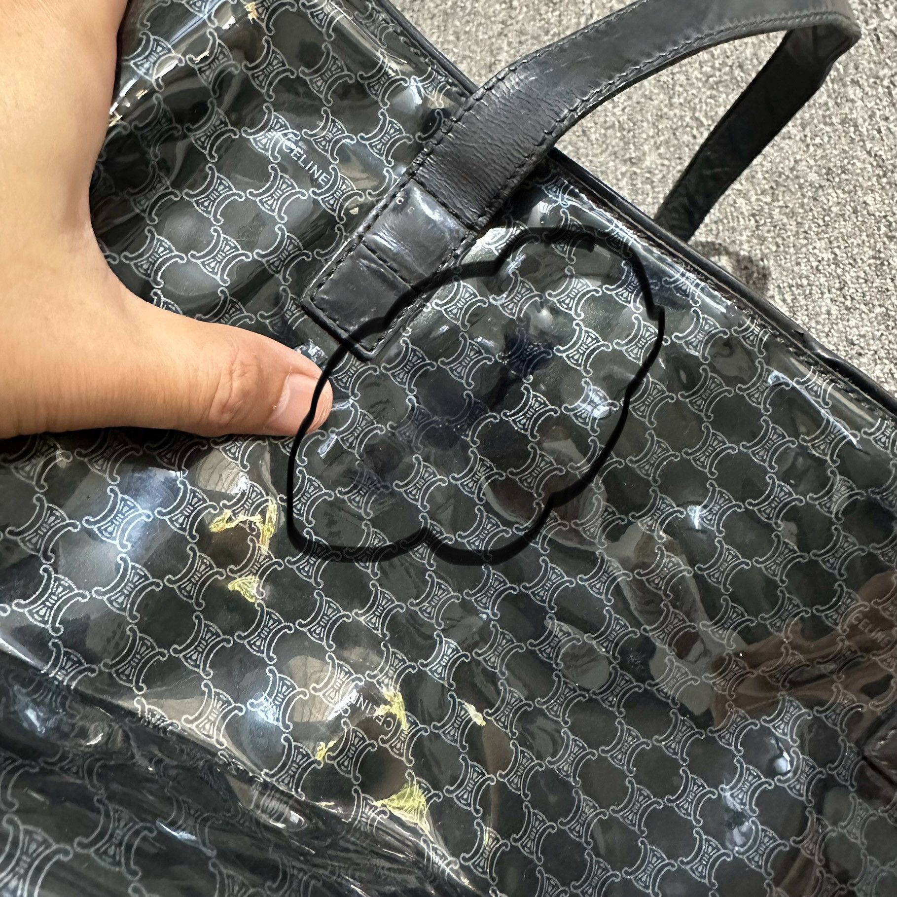 Celine Celine Monogram Tote Bag Size ONE SIZE - 8 Thumbnail