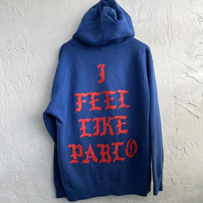 I feel like pablo blue clearance hoodie