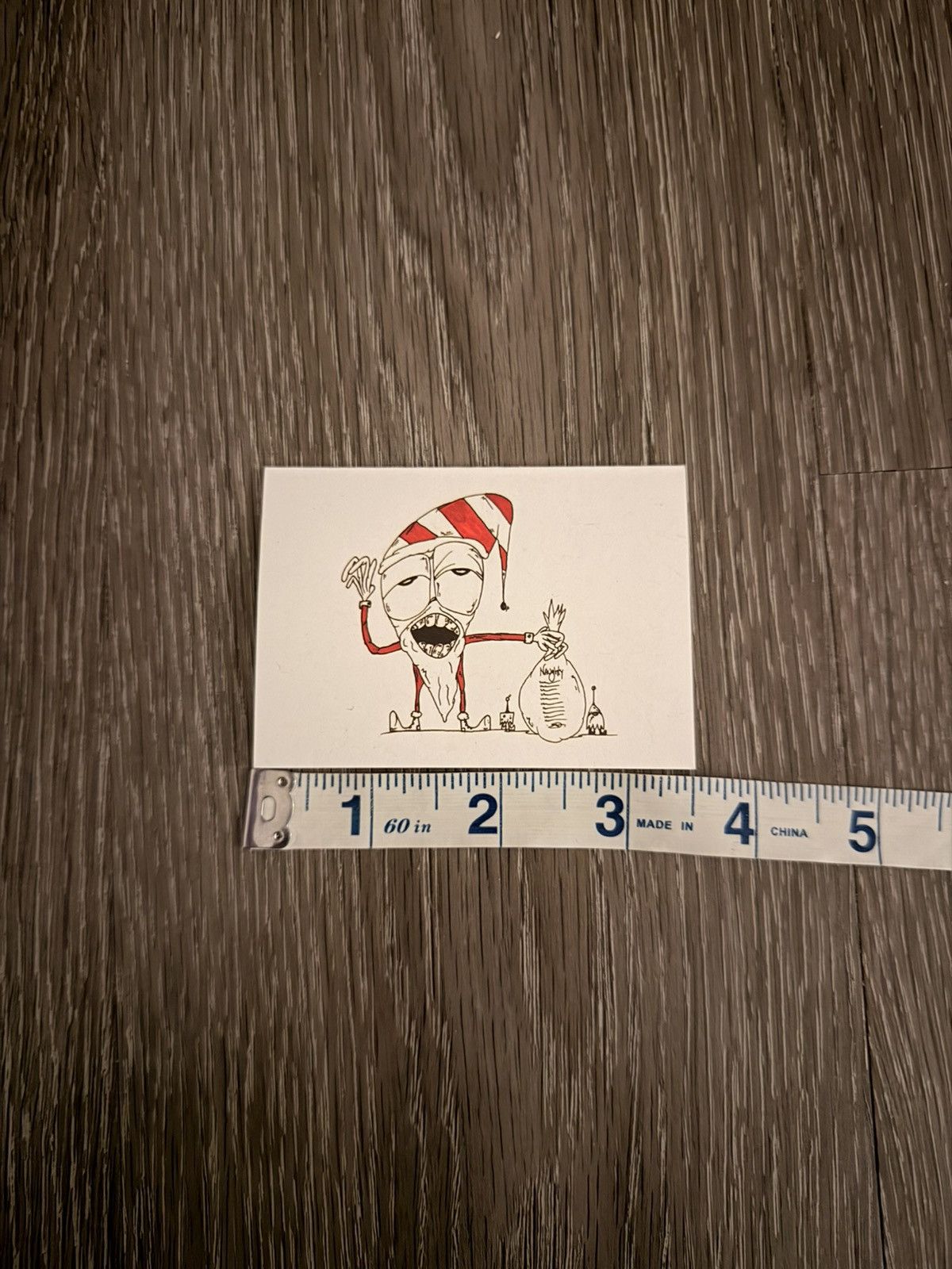 Chrome Hearts Chrome Hearts Matty Boy Santa 2019 VIP Christmas Card Size ONE SIZE - 5 Thumbnail