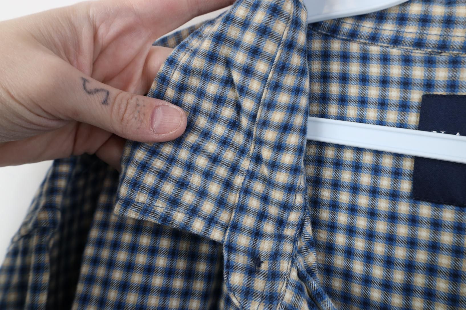 Nautica Vintage 90s Nautica Fit Flannel Collared Button Shirt Plaid Size US XL / EU 56 / 4 - 9 Thumbnail