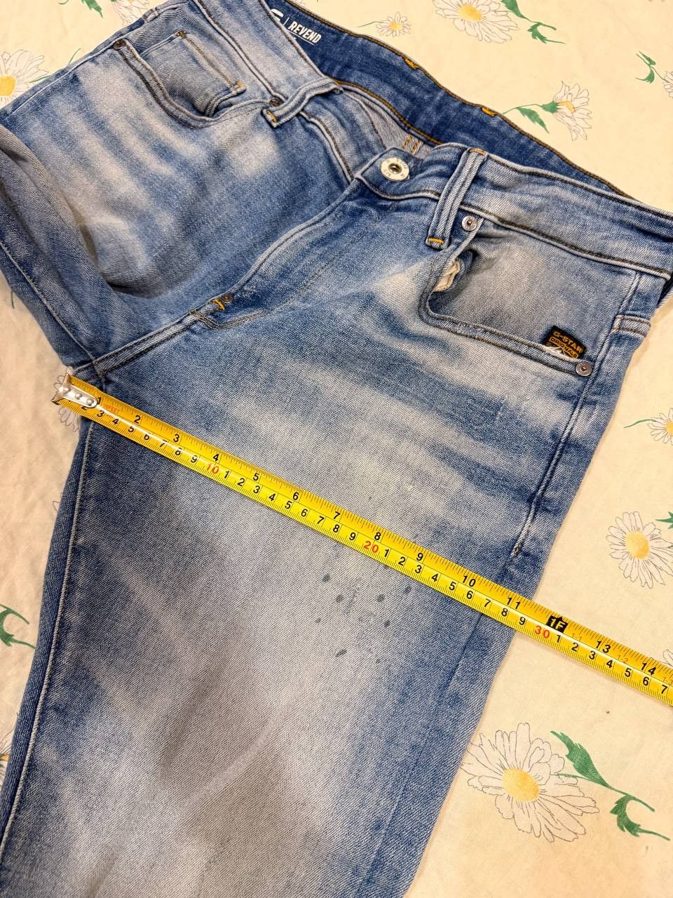 G-Star G-STAR 3301 SLIM Jeans Men Stretch Buttons Fly Size US 33 - 8 Thumbnail