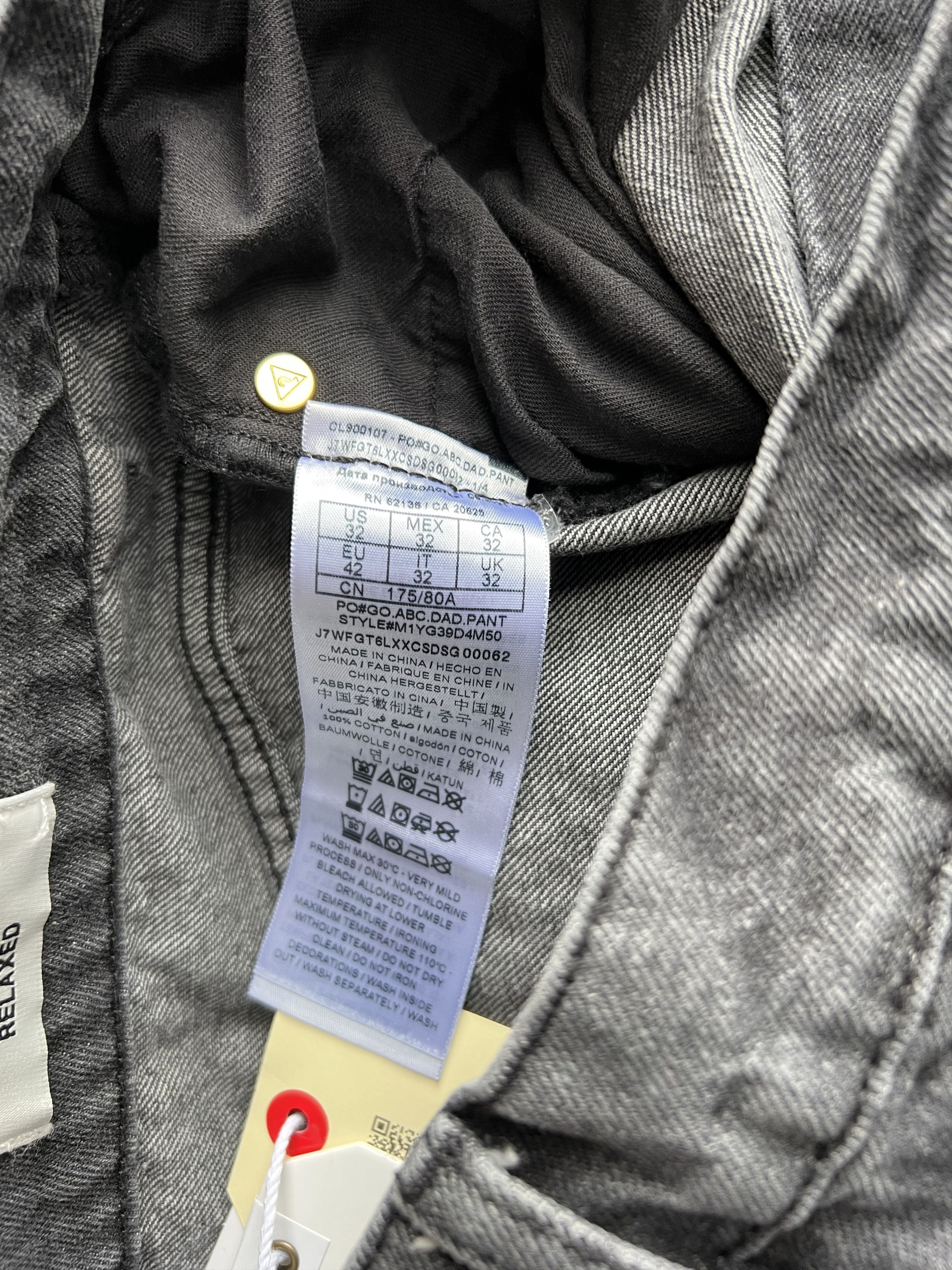 Advisory Board Crystals × Guess Advisory Board Crystals Guess ABC? Painted Denim Jeans Size US 32 / EU 48 - 7 Thumbnail