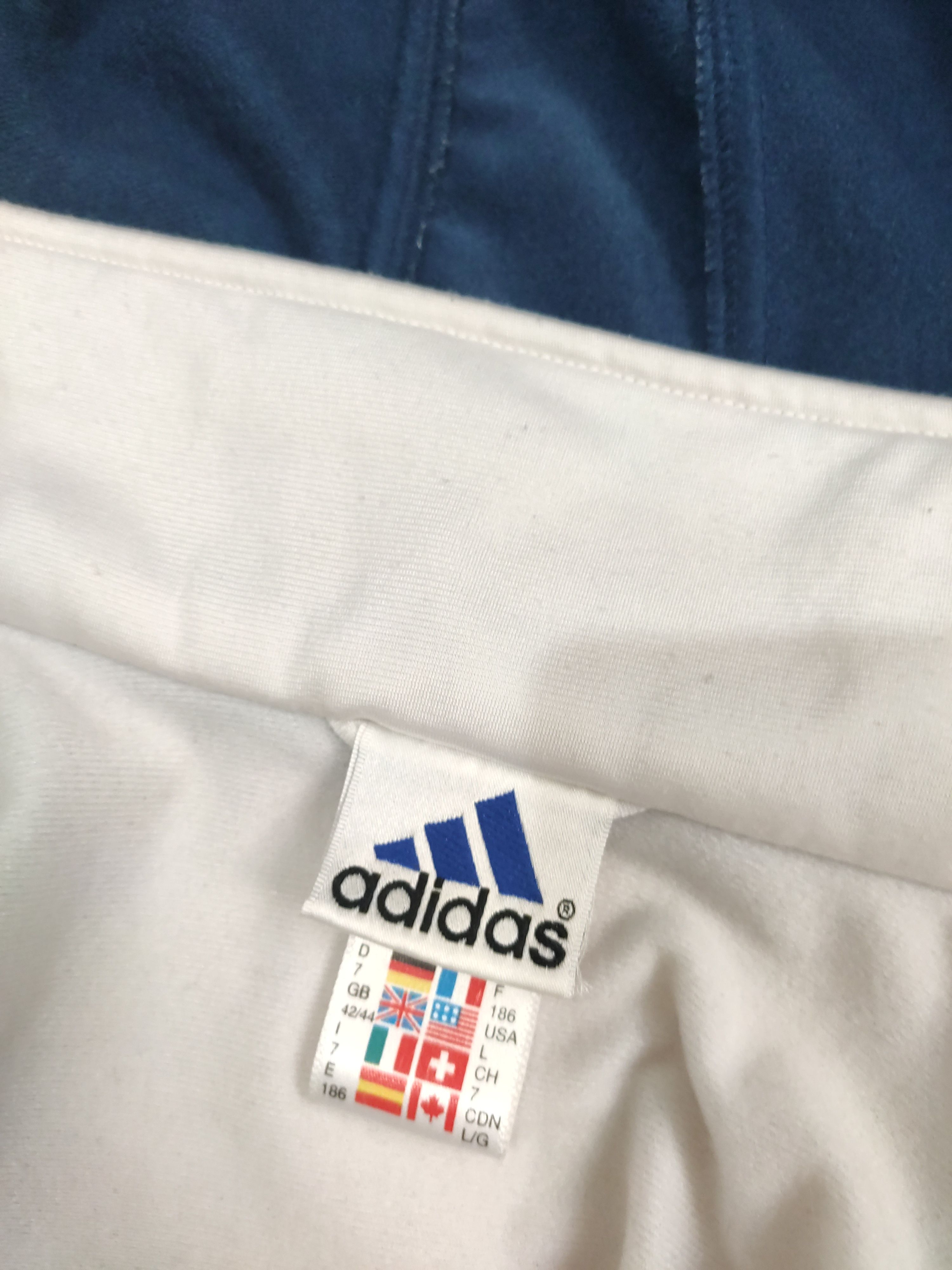 Adidas × Vintage Men's vintage 90s Adidas Track Jacket size Large Size US L / EU 52-54 / 3 - 8 Thumbnail