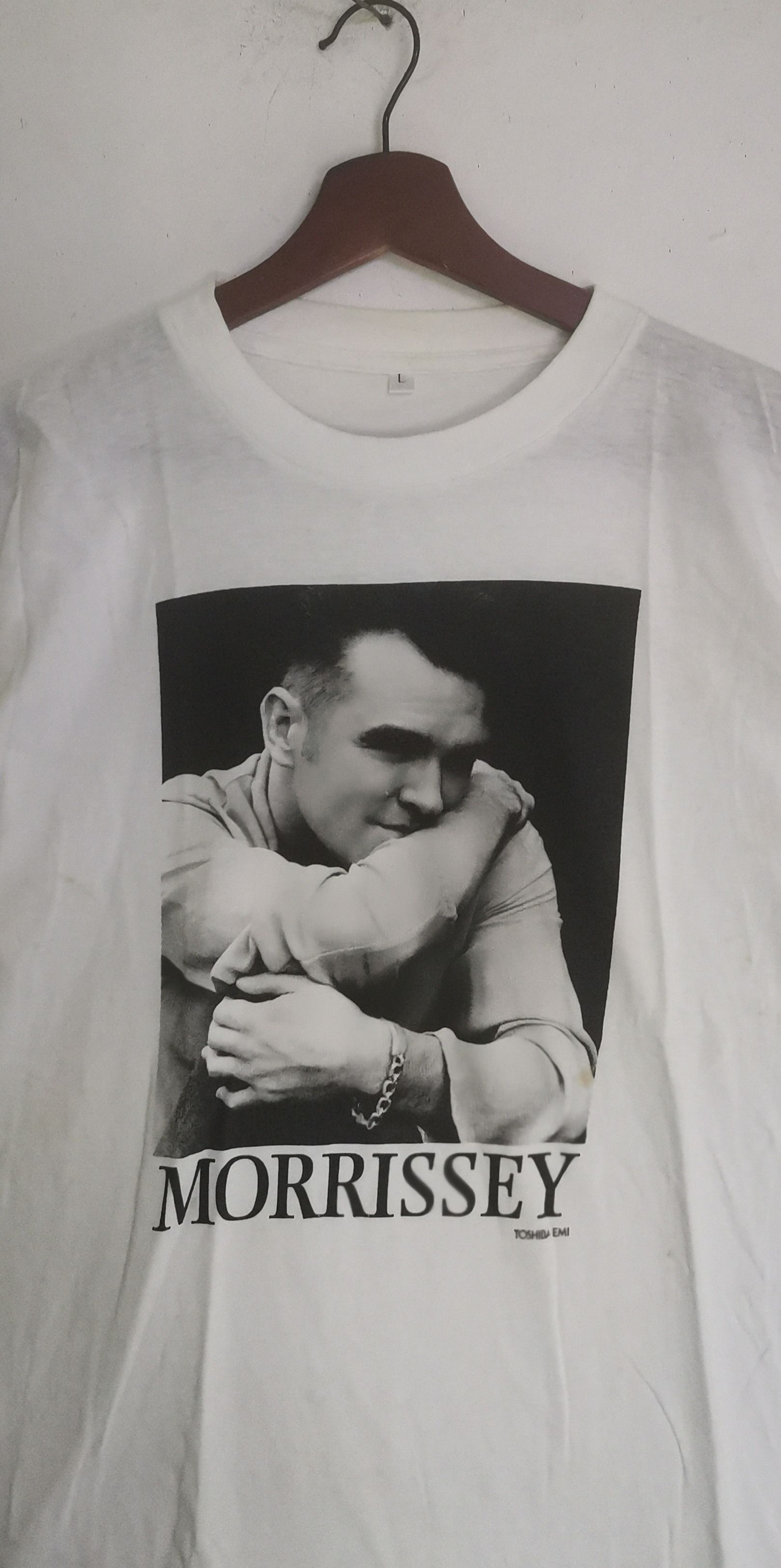 Morrissey × Vintage Rare vintage Morrissey t-shirt English singer-songwriter Size US L / EU 52-54 / 3 - 2 Thumbnail