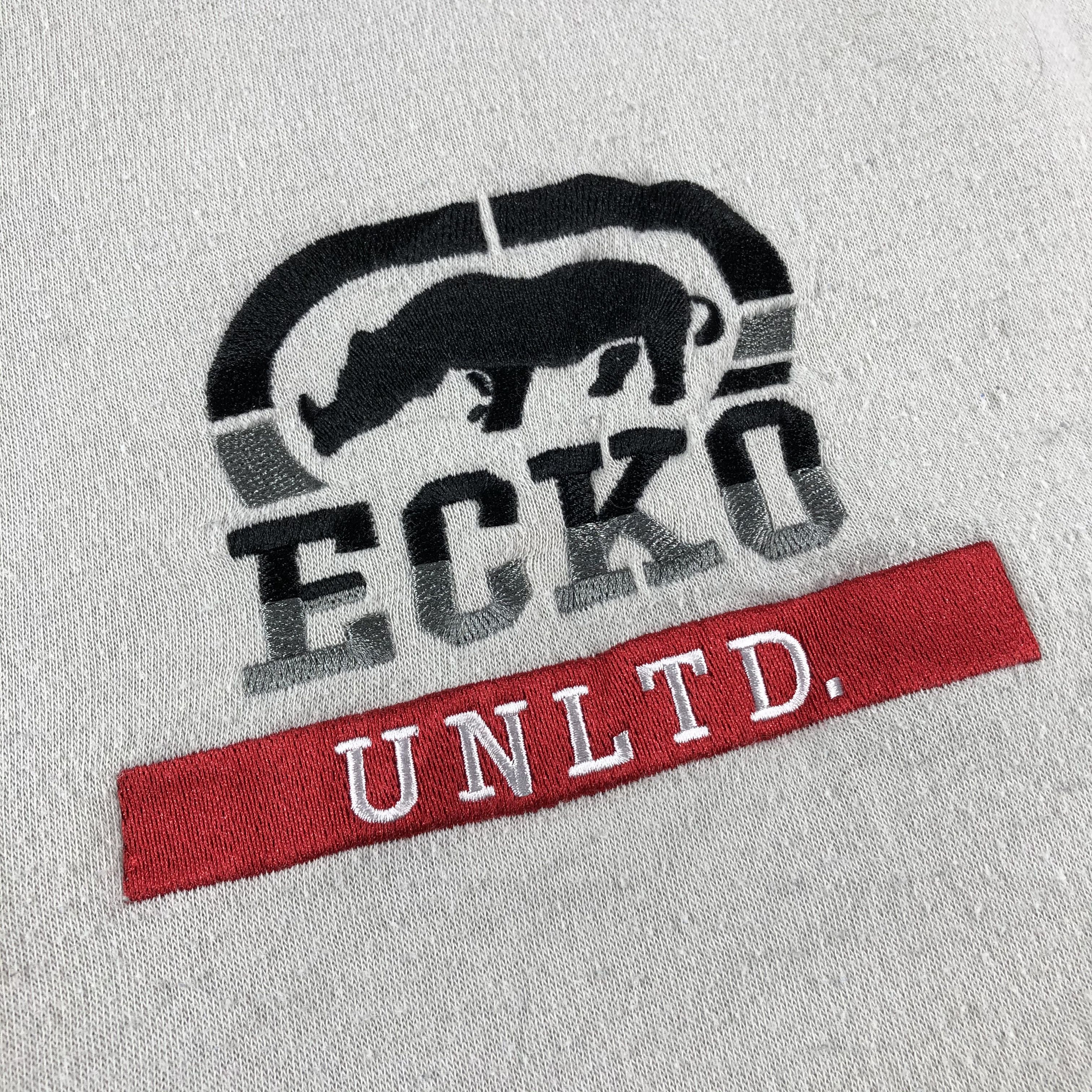 Ecko Unltd. Ecko Unltd Sweatshirt Gray Jumper F136 Size US L / EU 52-54 / 3 - 3 Thumbnail