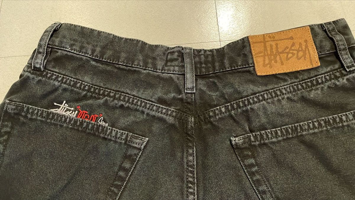 Stussy Stussy Big Ol Jeans Shorts Washed Black Size US 30 / EU 46 - 4 Thumbnail
