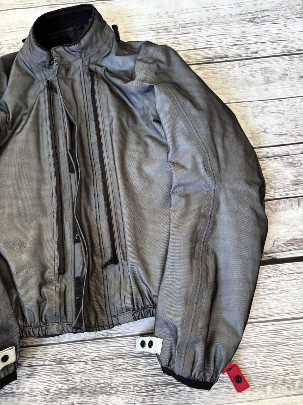 Hysteric Glamour Cropped VTG Vetemens Balenciaga Style Moto Racing Jacket Size US M / EU 48-50 / 2 - 3 Thumbnail