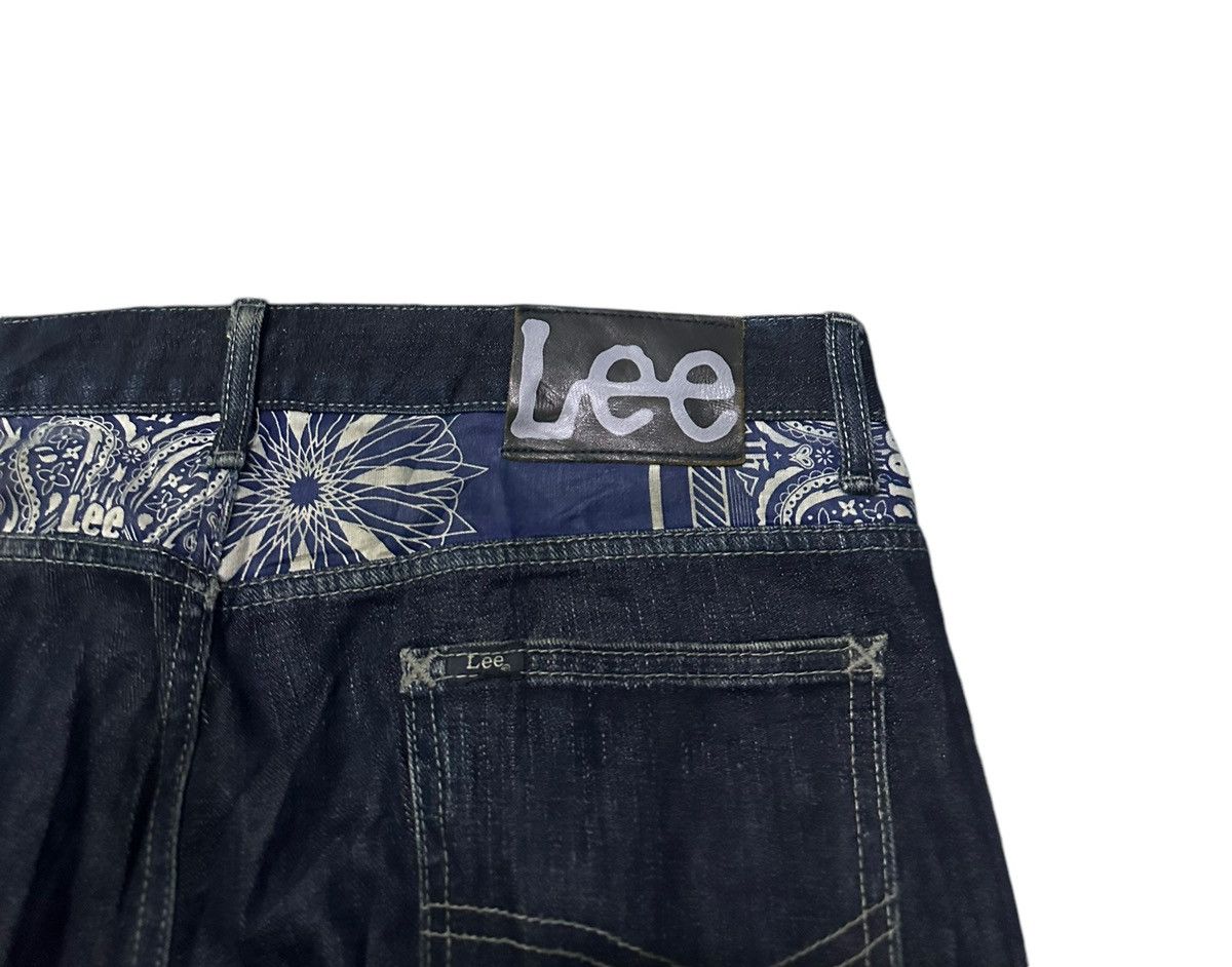Lee Lee x Xlarge bandana blue denim jeans Size US 37 - 8 Thumbnail