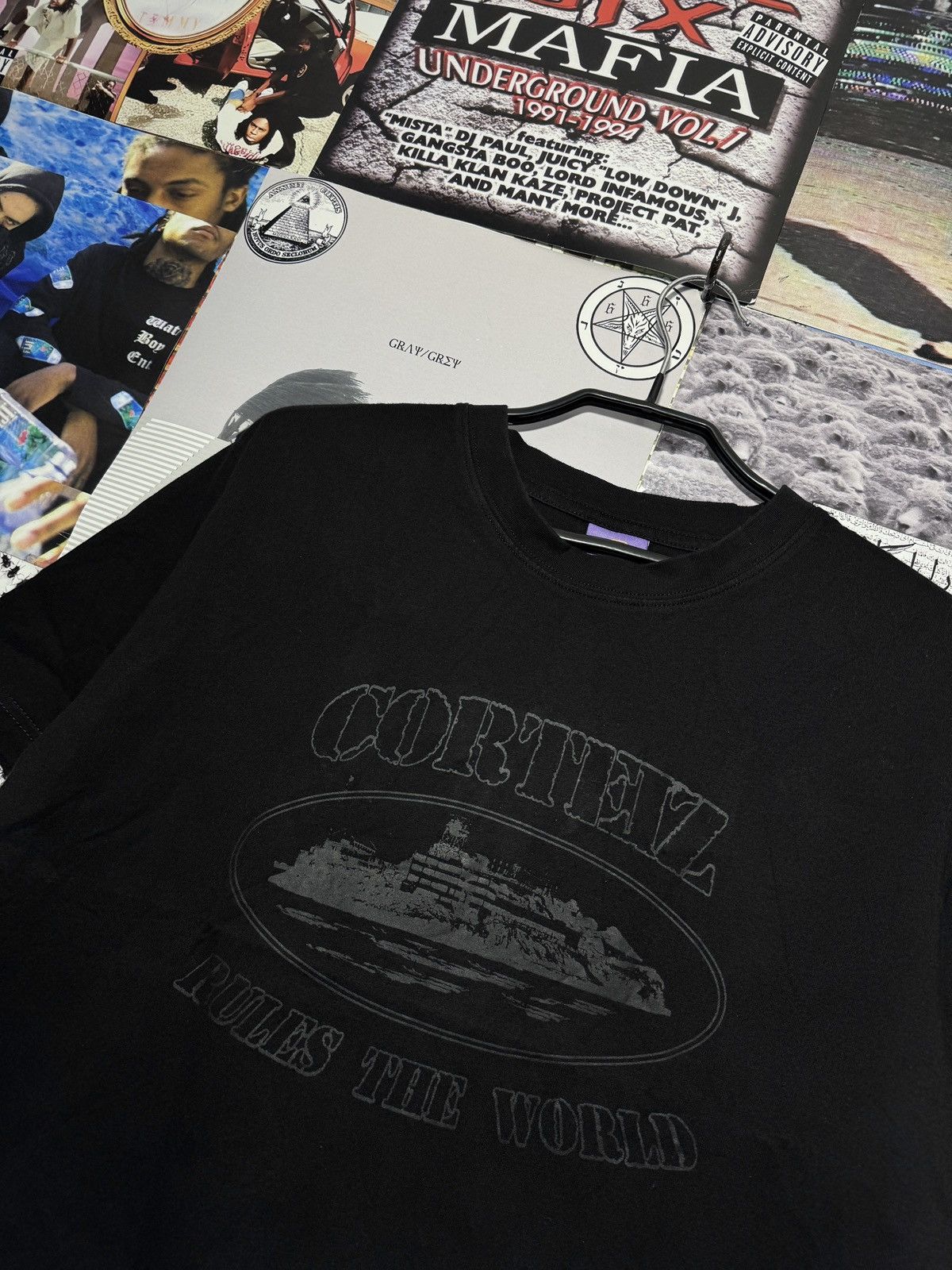 Corteiz Corteiz Triple Black Tee Size US M / EU 48-50 / 2 - 2 Thumbnail
