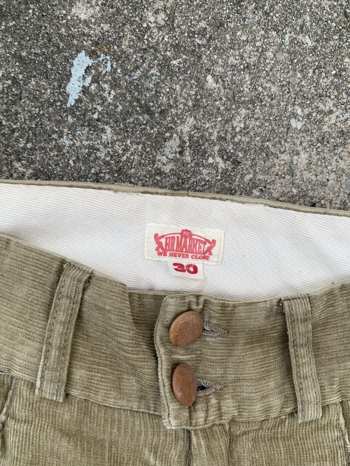 HOLLYWOOD RANCH MARKET Flare Hollywood Ranch Market bootcut corduroy pants Size 30" / US 8 / IT 44 - 11 Thumbnail