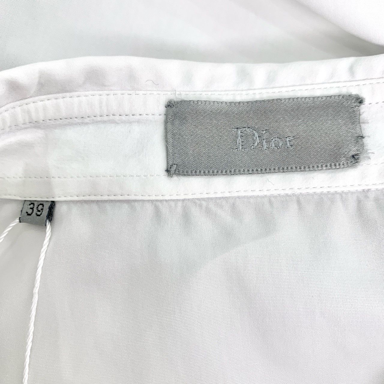 Dior Dior Shirt White Cotton Long-Sleeve (Size 39) Size S / US 4 / IT 40 - 2 Thumbnail