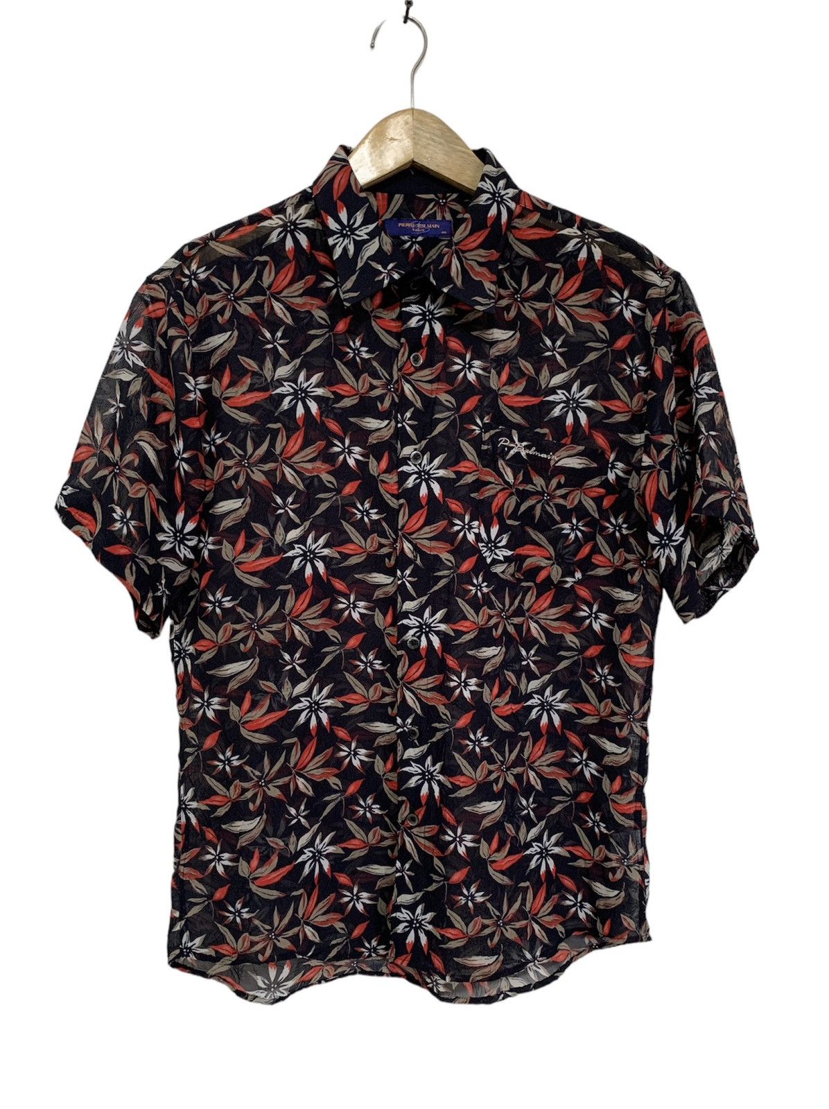 🔥Rare🔥 Pierre balmain floral hawaiian shirt