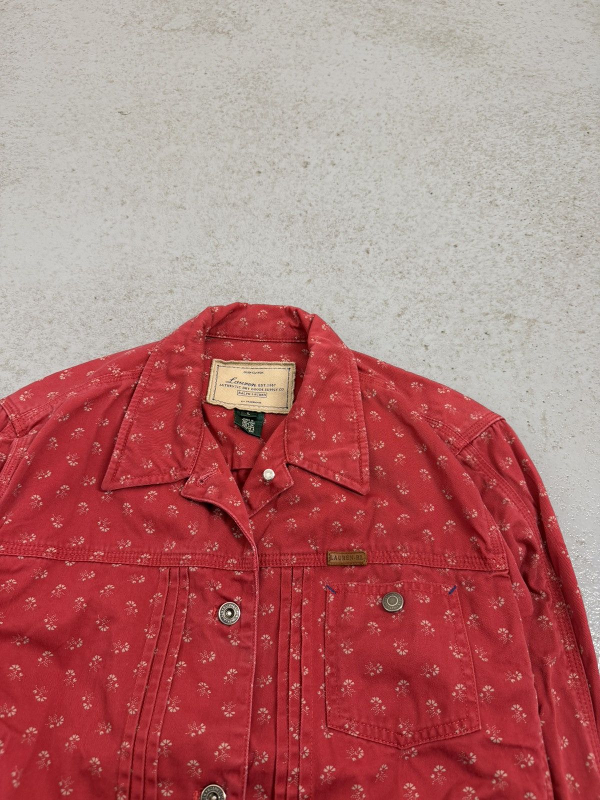Lauren Ralph Lauren Vintage Ralph Lauren Country Jeans Jacket Size L / US 10 / IT 46 - 3 Thumbnail