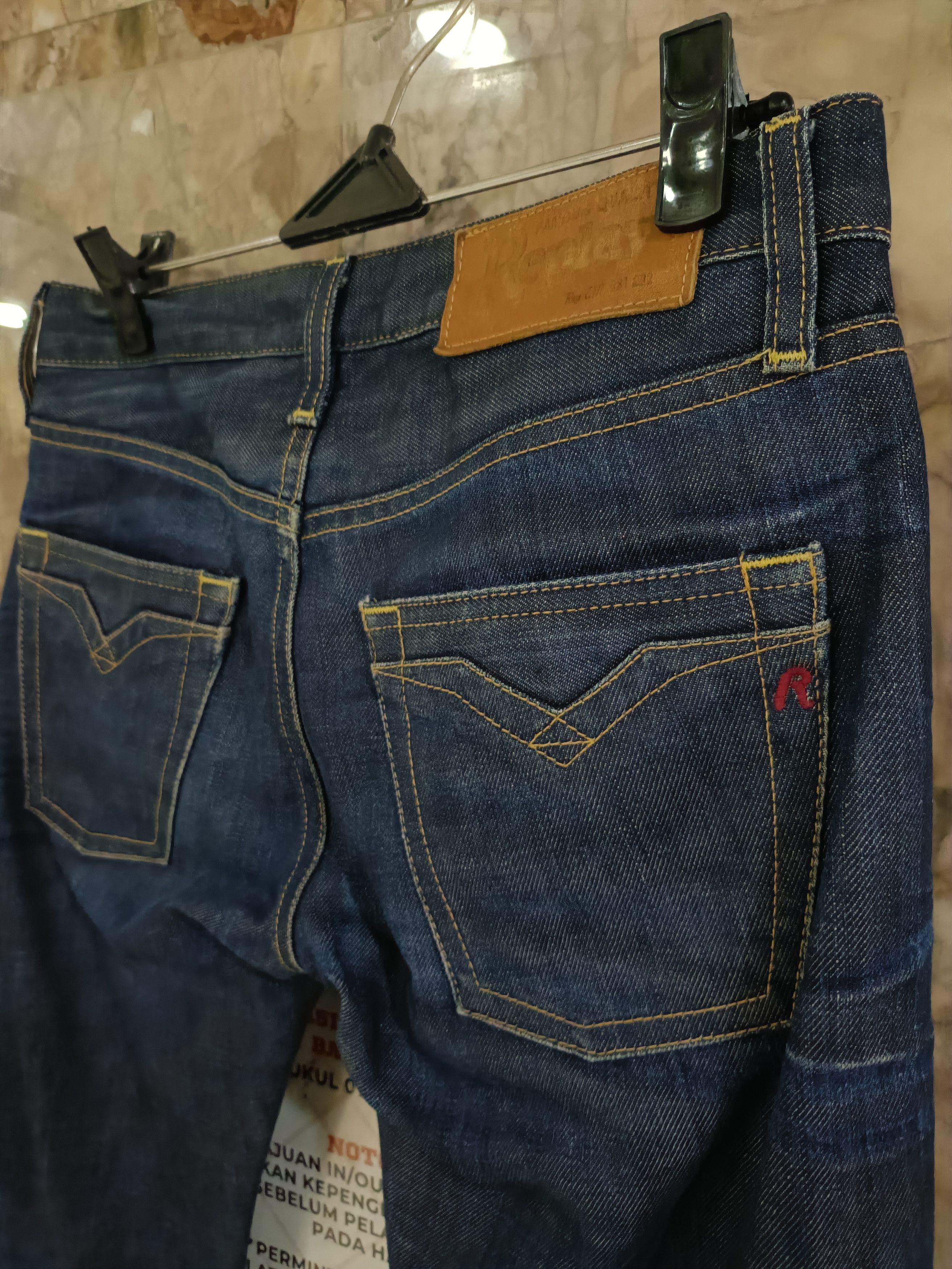 Replay Replay low waist slim fit jeans Size 29" - 6 Thumbnail