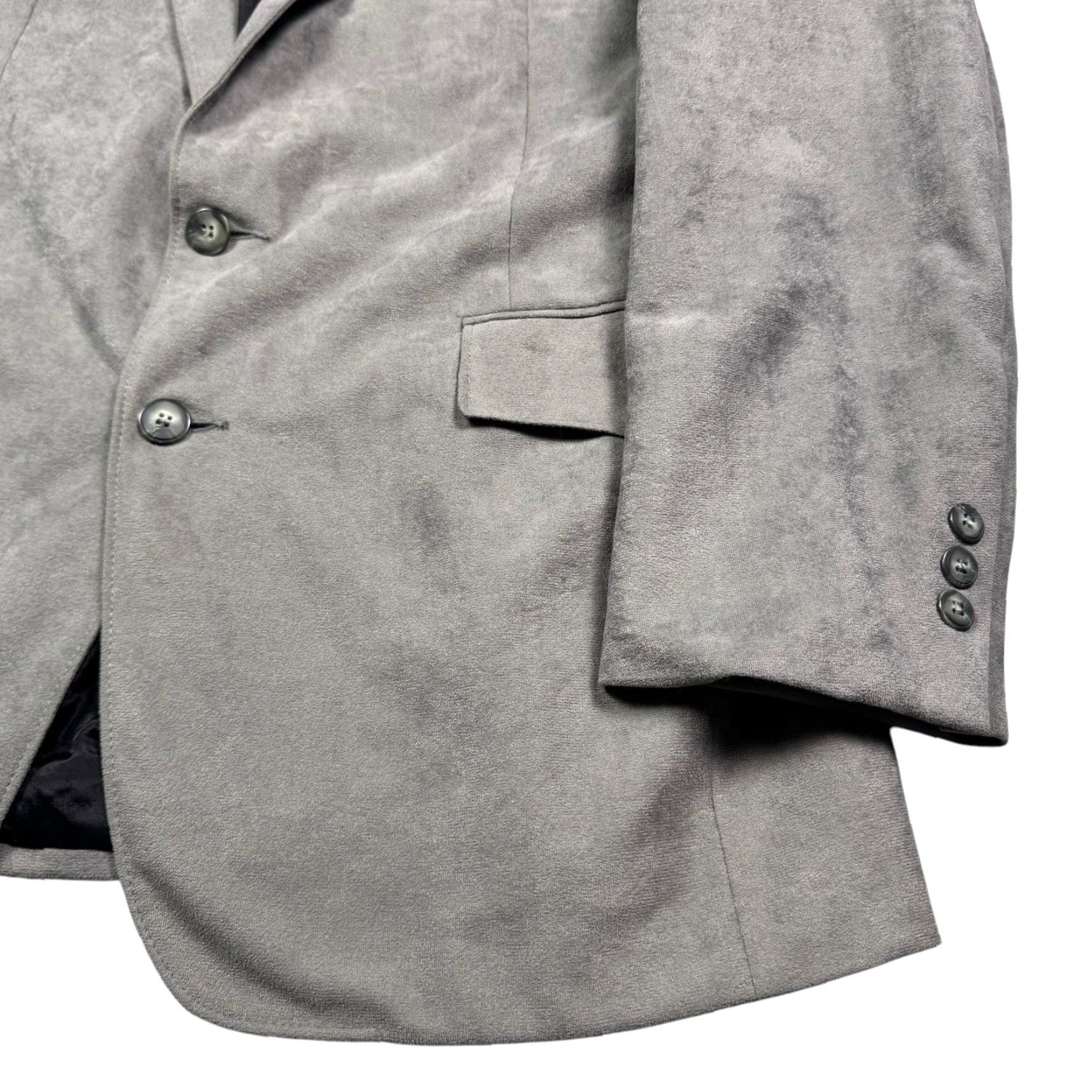 Vintage Pagano West Sport Coat Mens 42L Vintage USA Made Suede Blazer Western Cowboy Jacket Size 42R - 3 Thumbnail