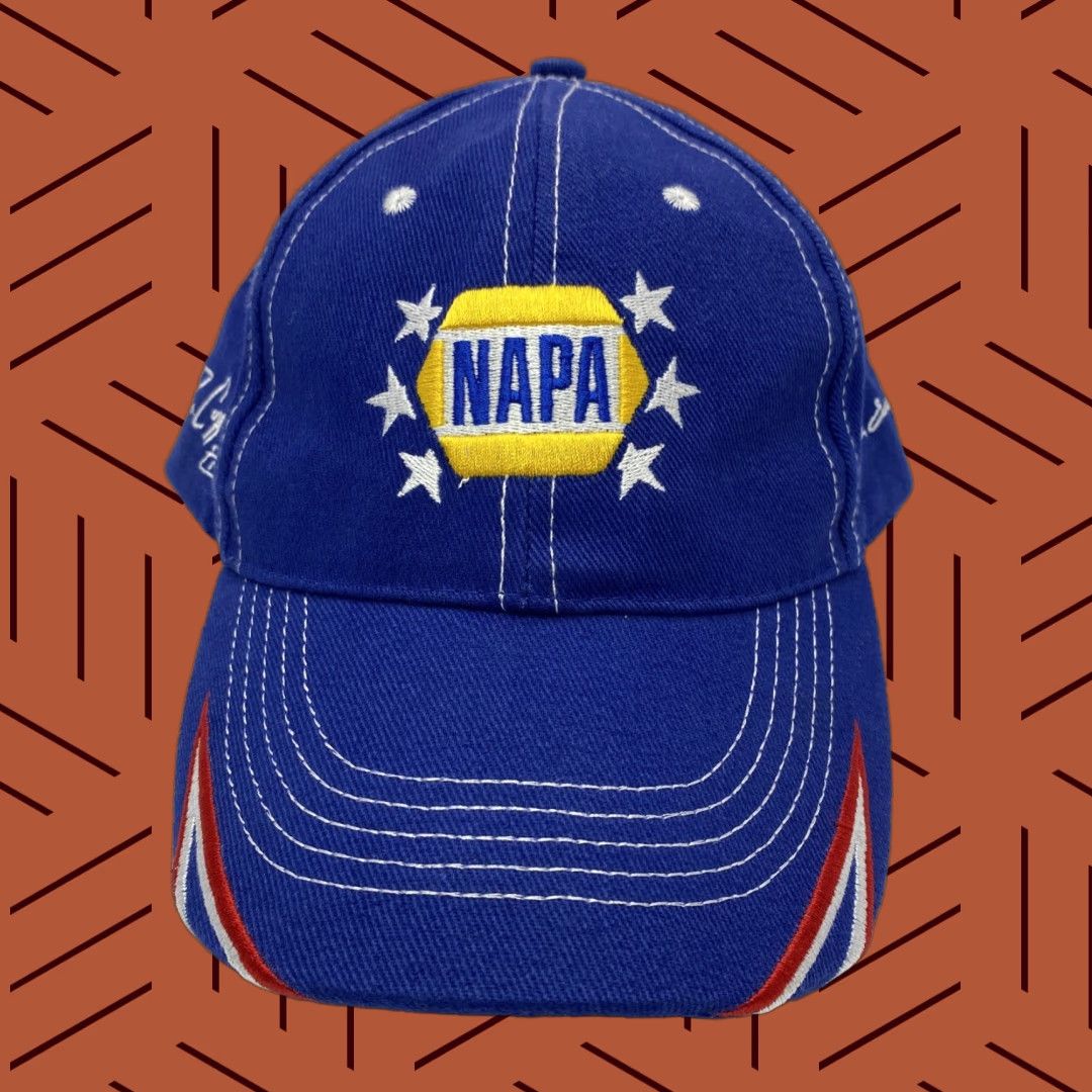 Vintage NAPA Racing HatBaseball Cap Men One Size Adjustable Velcro Blue Size ONE SIZE - 1 Thumbnail