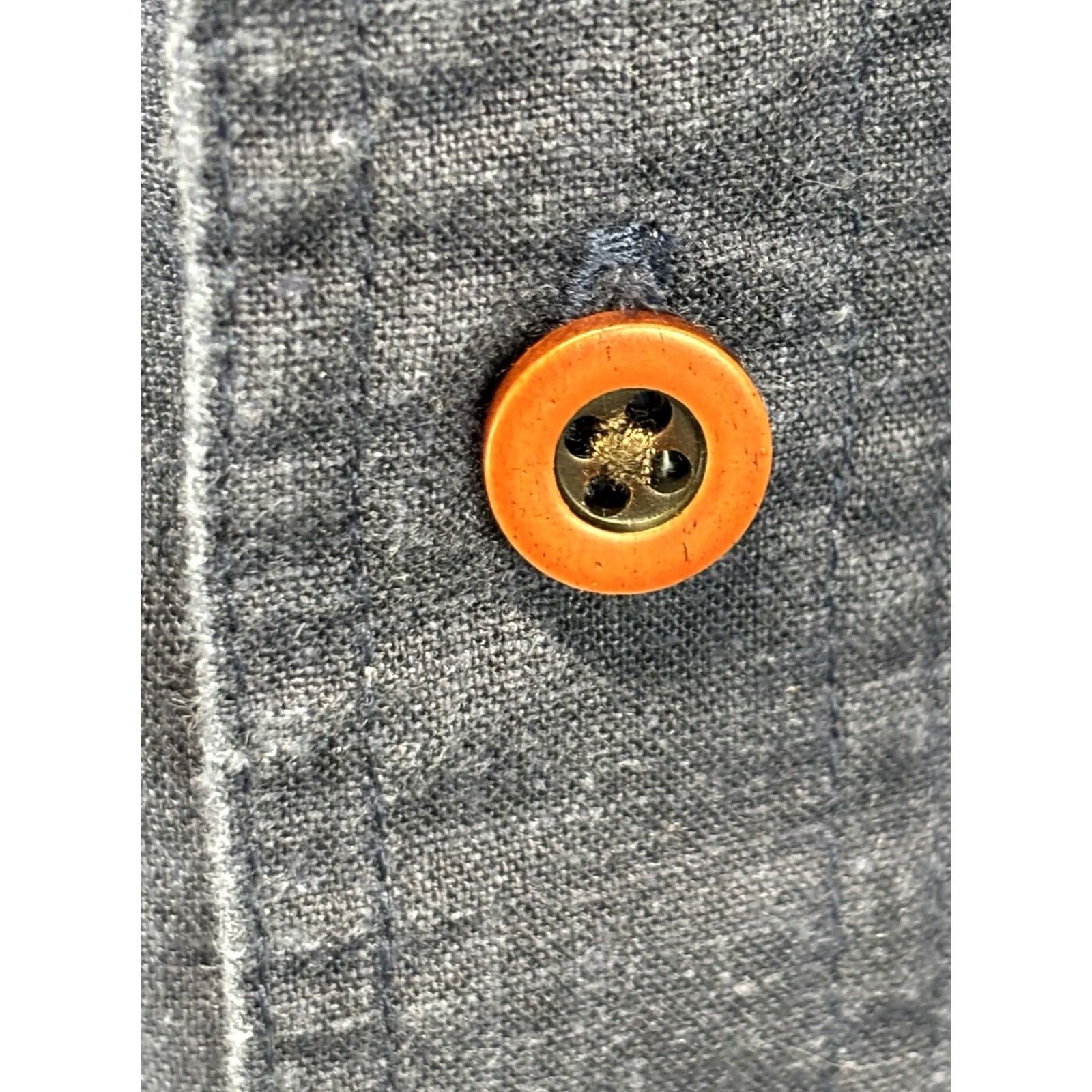 Orvis Orvis Shirt L Navy Hemp Tencel Short Sleeve Lightweight Summer Men’s Button Down Size US L / EU 52-54 / 3 - 4 Thumbnail