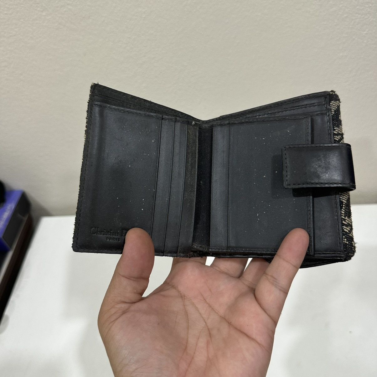 Dior ‼️YES‼️ CHRISTIAN DIOR TROTTER BIFOLD WALLET Size ONE SIZE - 9 Thumbnail