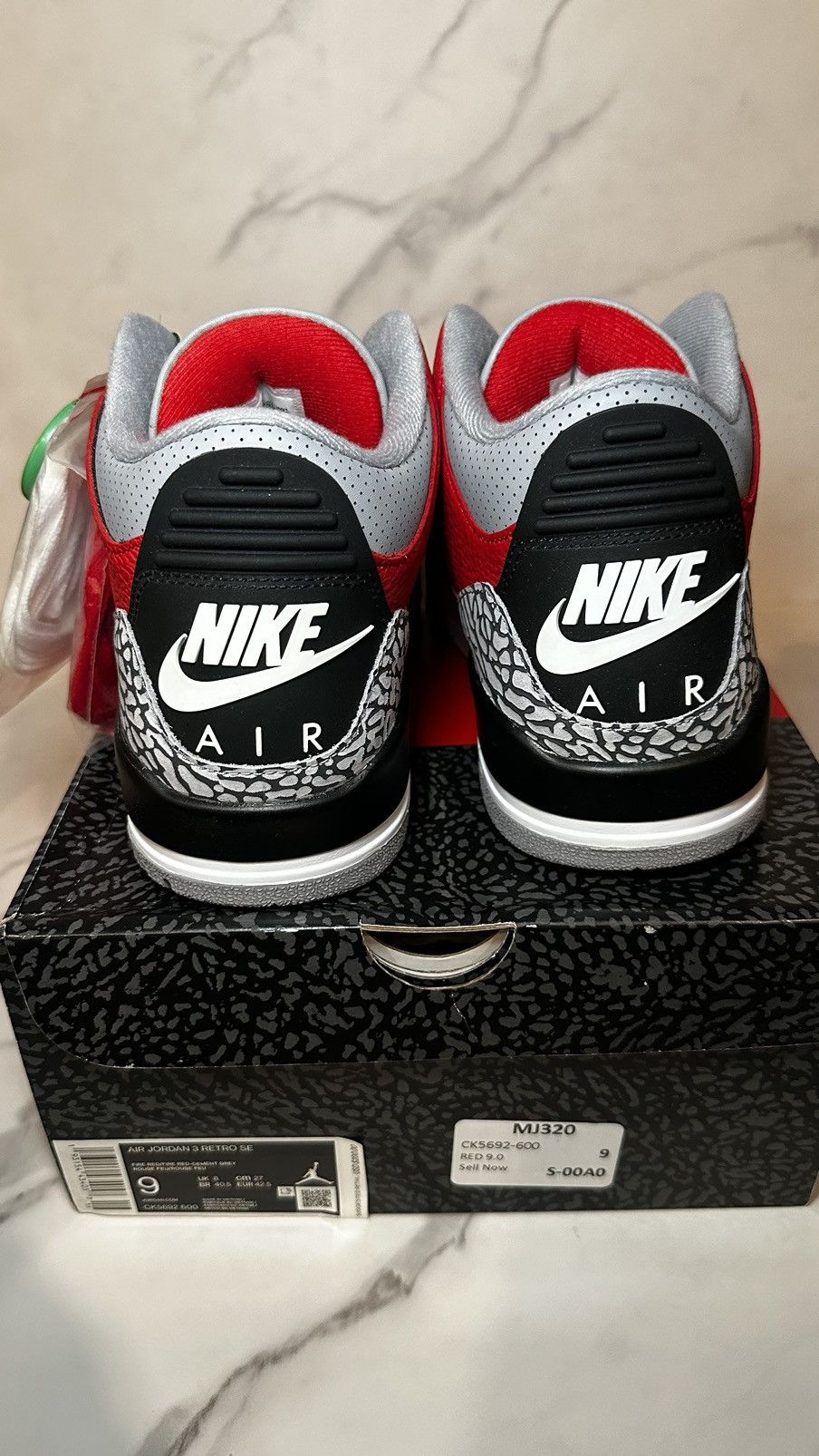 Jordan Brand × Nike Air Jordan 3 Retro Size US 9 / EU 42 - 3 Thumbnail