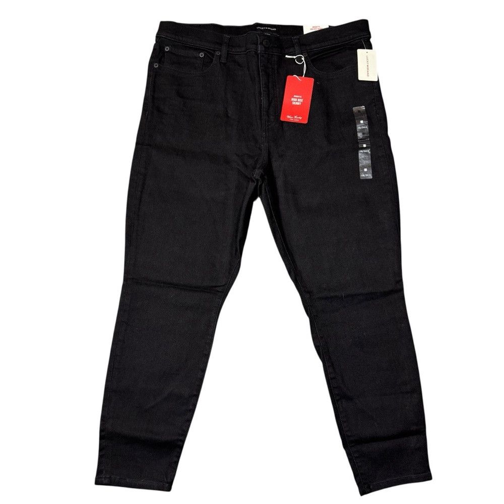 Lucky Brand NWT New $99 Lucky Brand High Rise Bridgette Skinny Jeans In Size 34" / US 12 / IT 48 - 2 Thumbnail