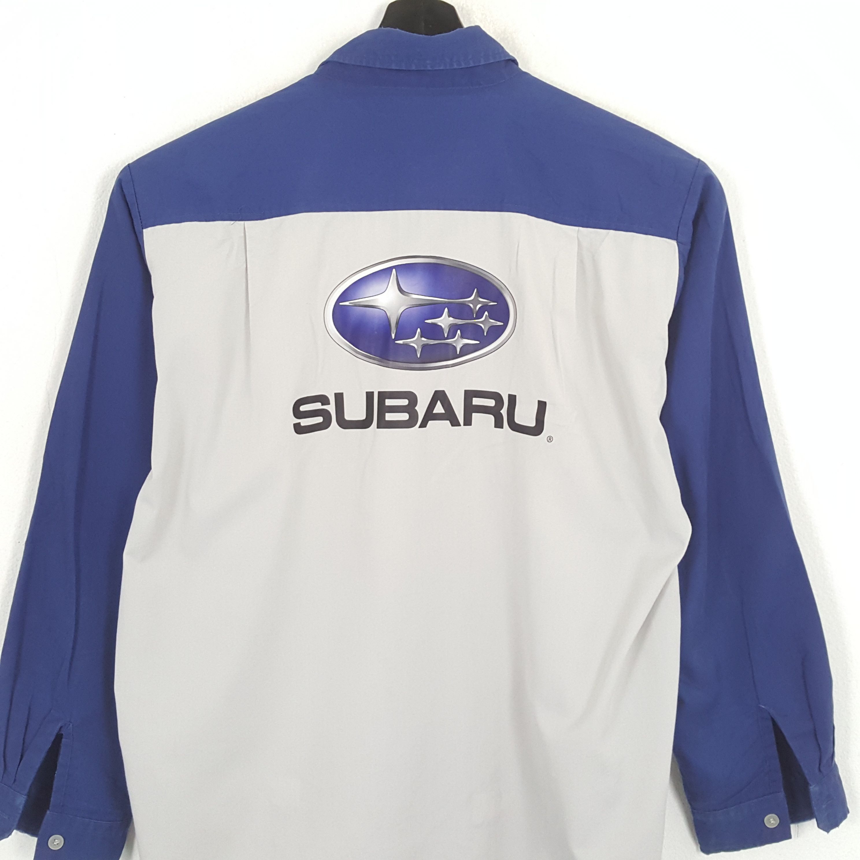 Vintage SUBARU Japanese Motorsports Custom Art Shirt Jacket Size US L / EU 52-54 / 3 - 2 Thumbnail