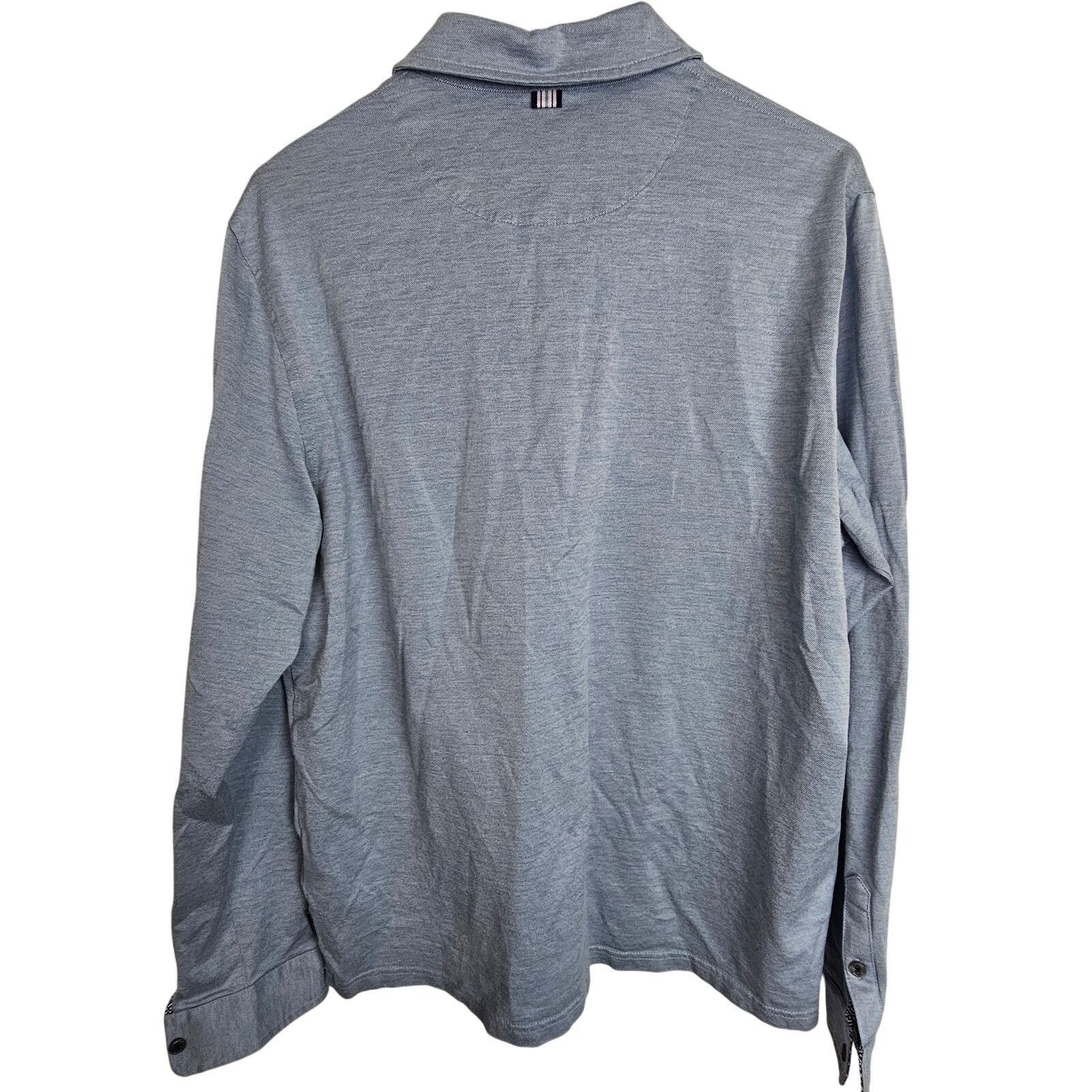 Ted Baker Ted Baker Mens LS Polo Shirt XL Designer Pullover Business Size US XL / EU 56 / 4 - 8 Thumbnail