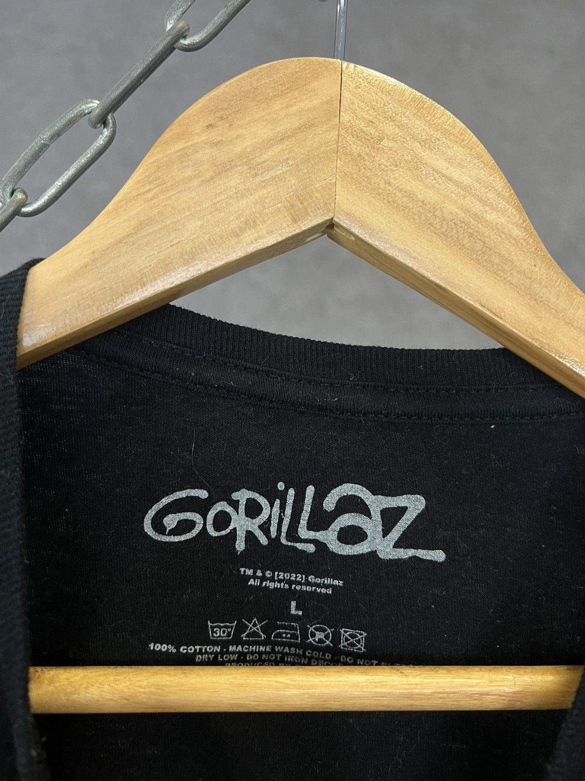 Band Tees Gorillaz Demon Days rock band tee Size US L / EU 52-54 / 3 - 4 Thumbnail