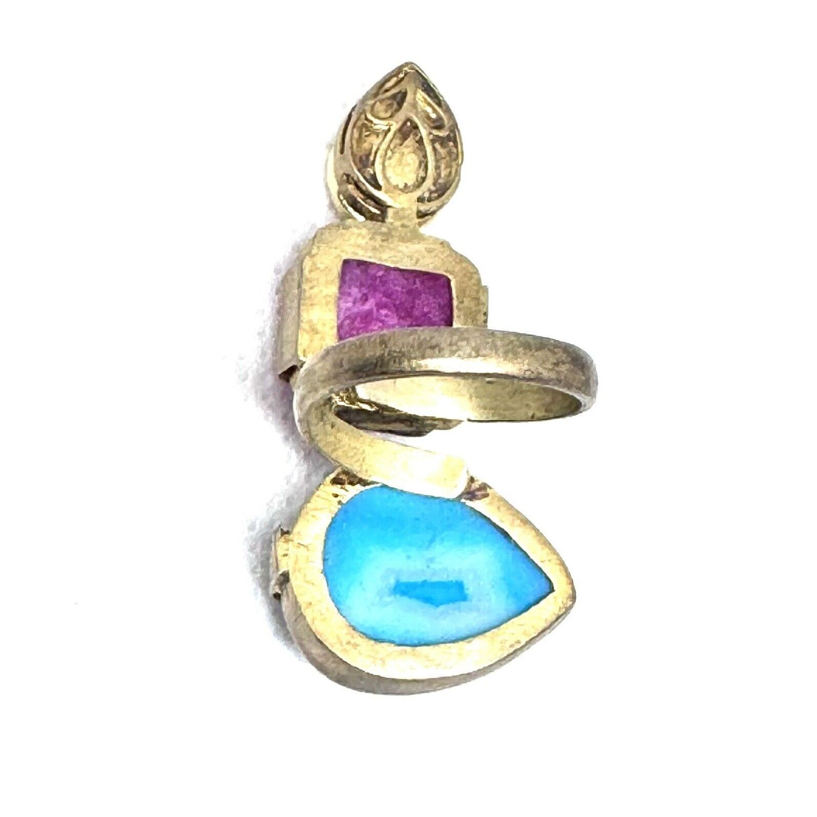 Other MELA ARTISANTS GEMSTONE COCKTAIL RING ADJUSTABLE SIZE 6-8 Size ONE SIZE - 4 Thumbnail