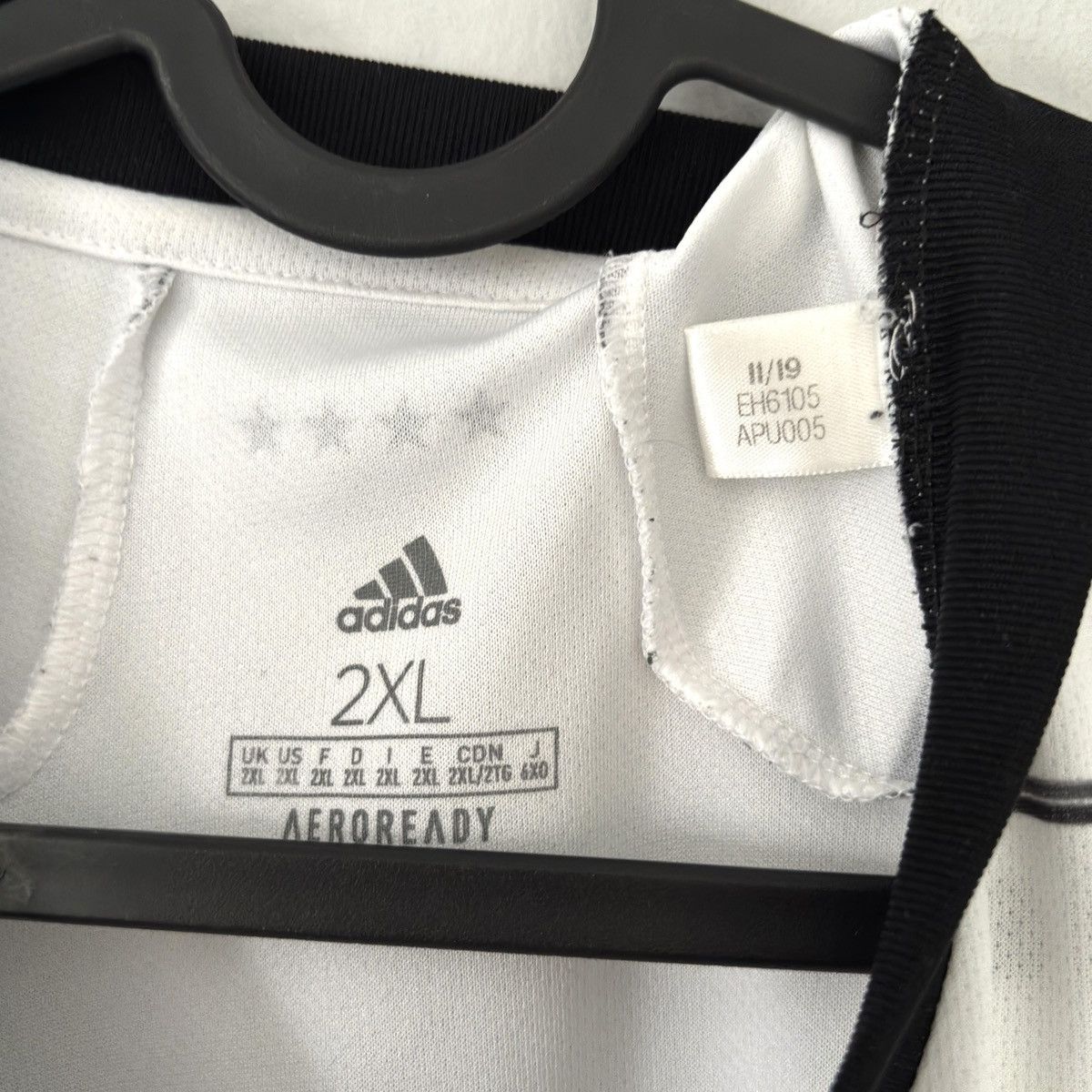 Adidas 2019 2020 Germany National Adidas Home Kit Soccer Jersey Tee Size US XXL / EU 58 / 5 - 5 Thumbnail