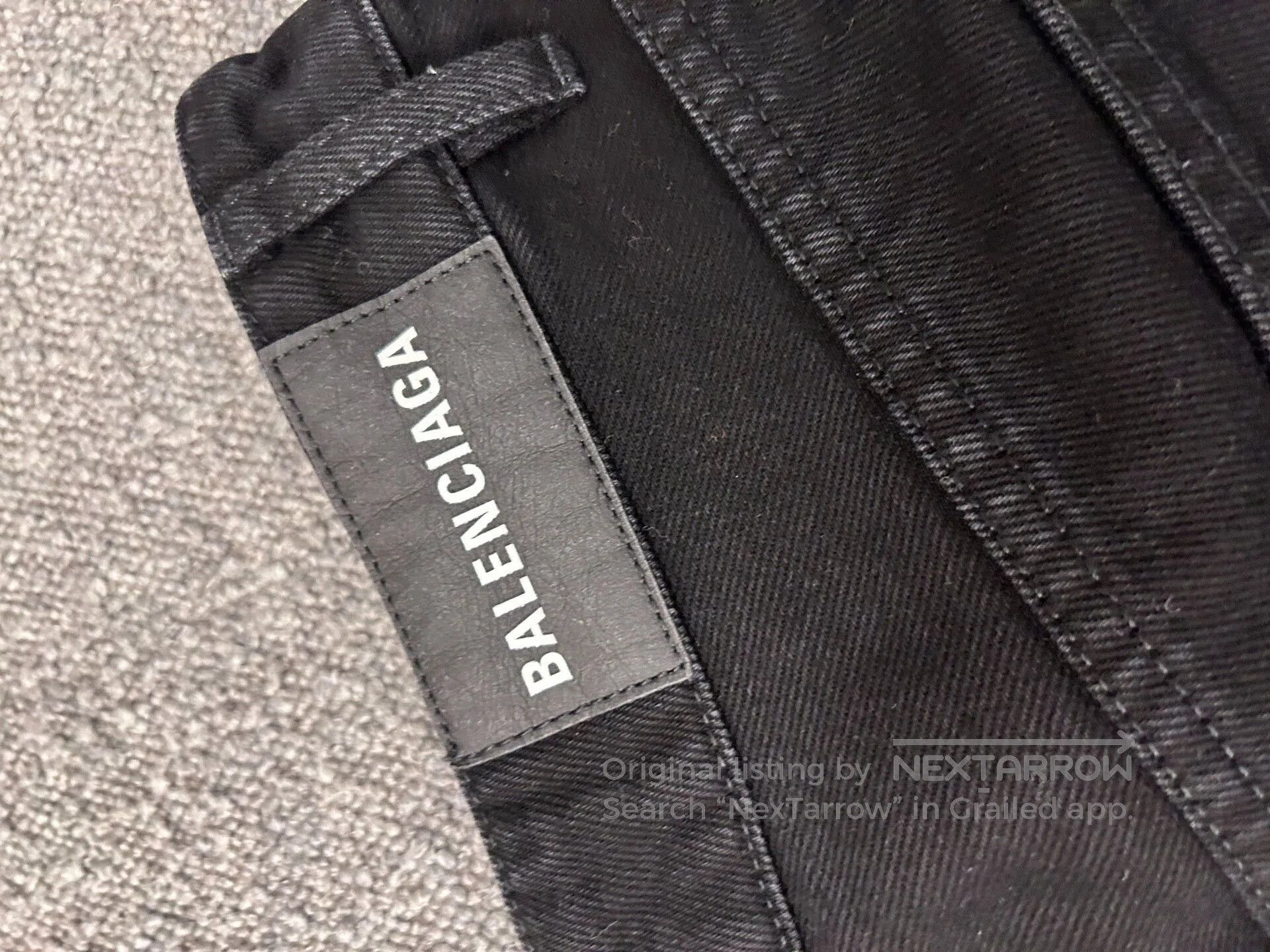 Balenciaga Balenciaga Black Denim Pants Size 29. Size US 29 - 5 Thumbnail