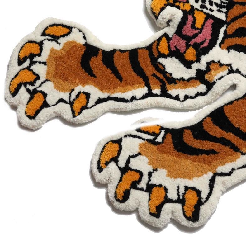 Wacko Maria Wacko Maria Tiger wool carpet 2503-Nextarrow Size ONE SIZE - 4 Thumbnail