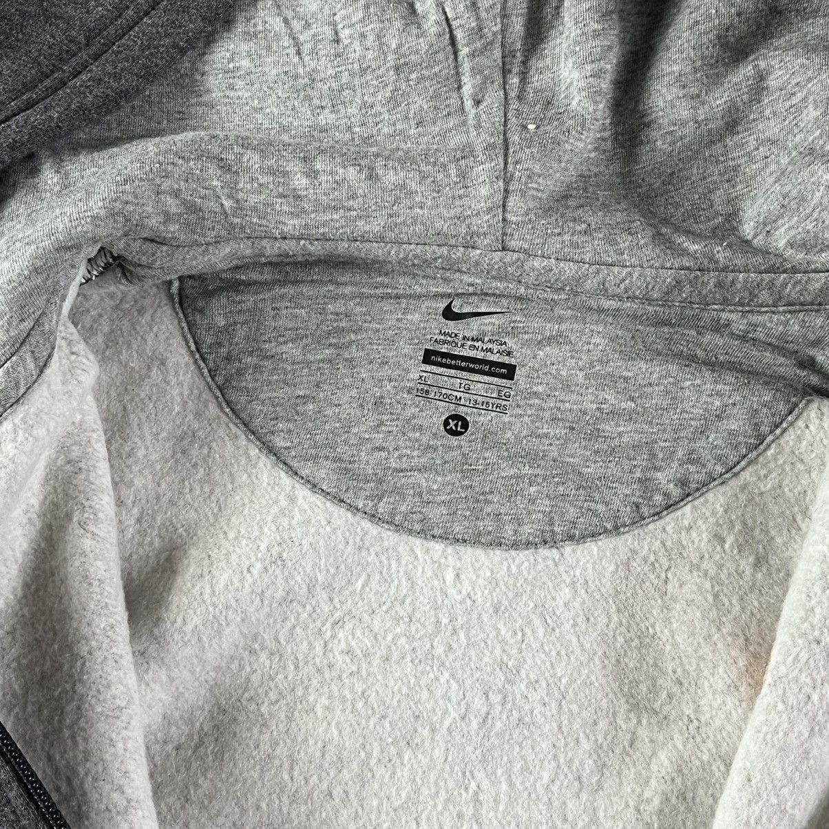 Nike × Vintage 00s Vintage Nike Zip Hoodie Sportswear Swoosh Size US L / EU 52-54 / 3 - 6 Thumbnail