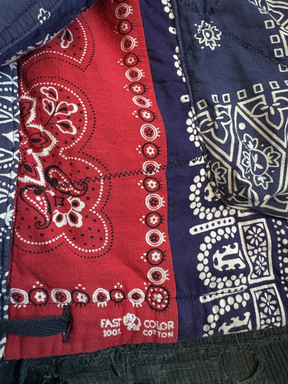 Kapital Kountry kapital bandana patchwork Ring coat Size US L / EU 52-54 / 3 - 12 Thumbnail