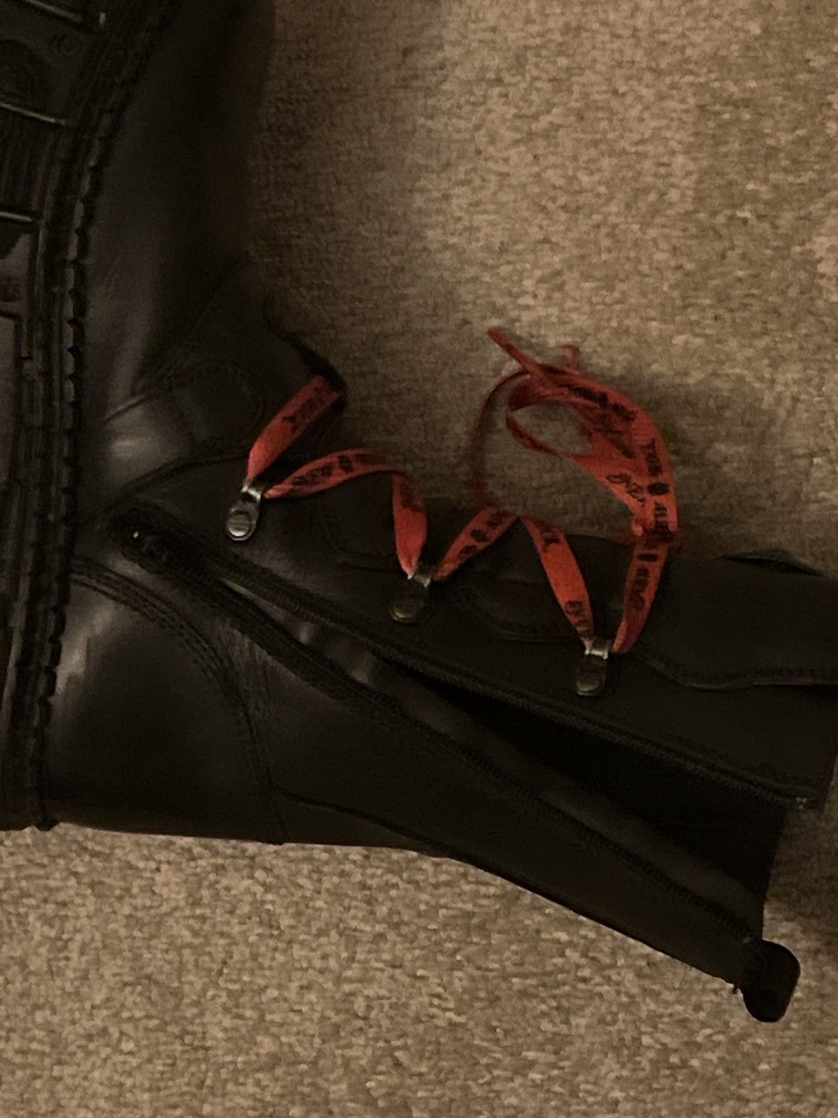 New Rock New rock black and red leather boots Size US 8 / EU 41 - 4 Thumbnail